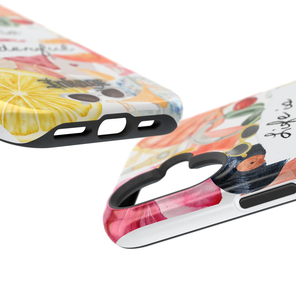 "Life is Wonderful" Quote Magnetic Phone Cases (Quote)