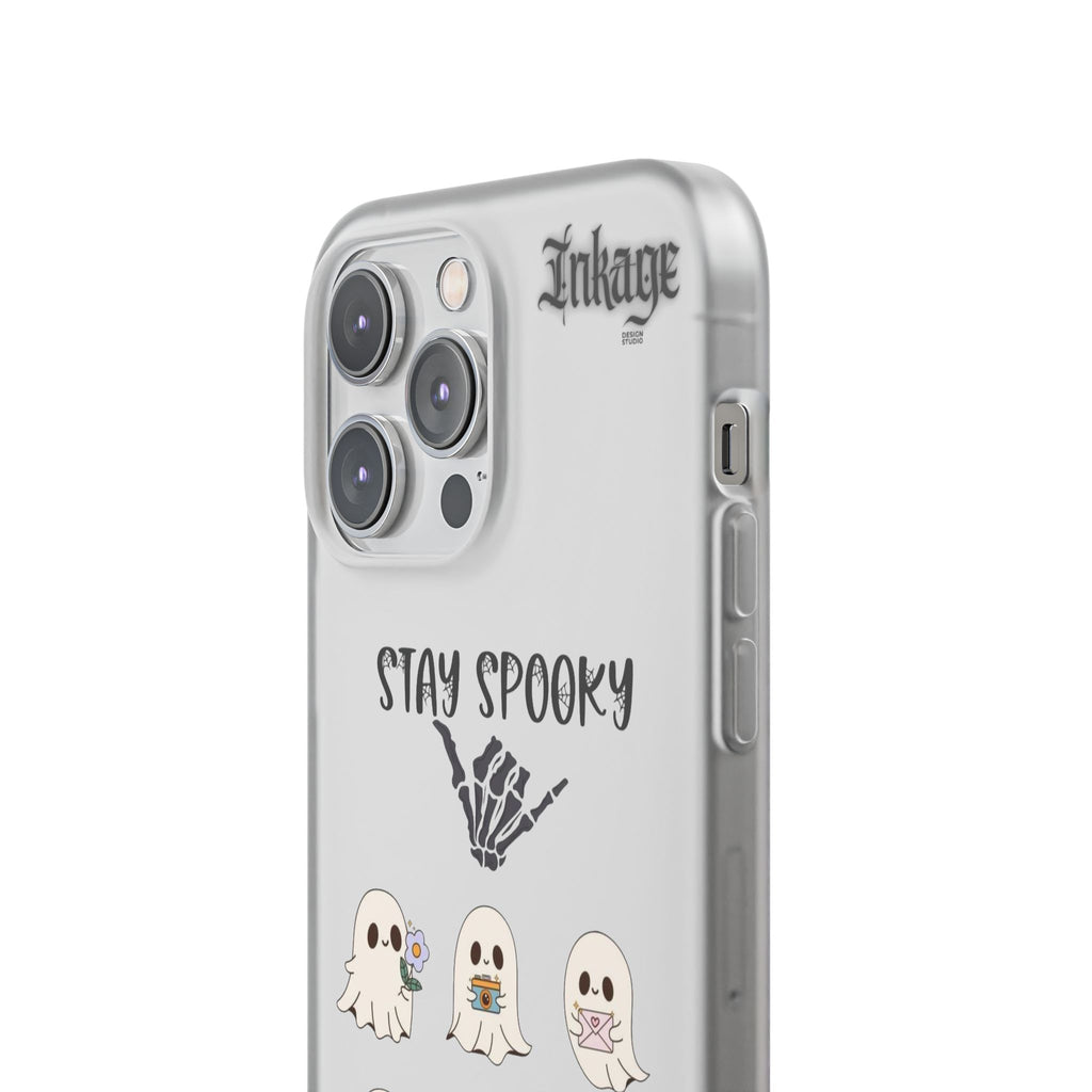 Stay Spooky Clear Phone Cases (Season)