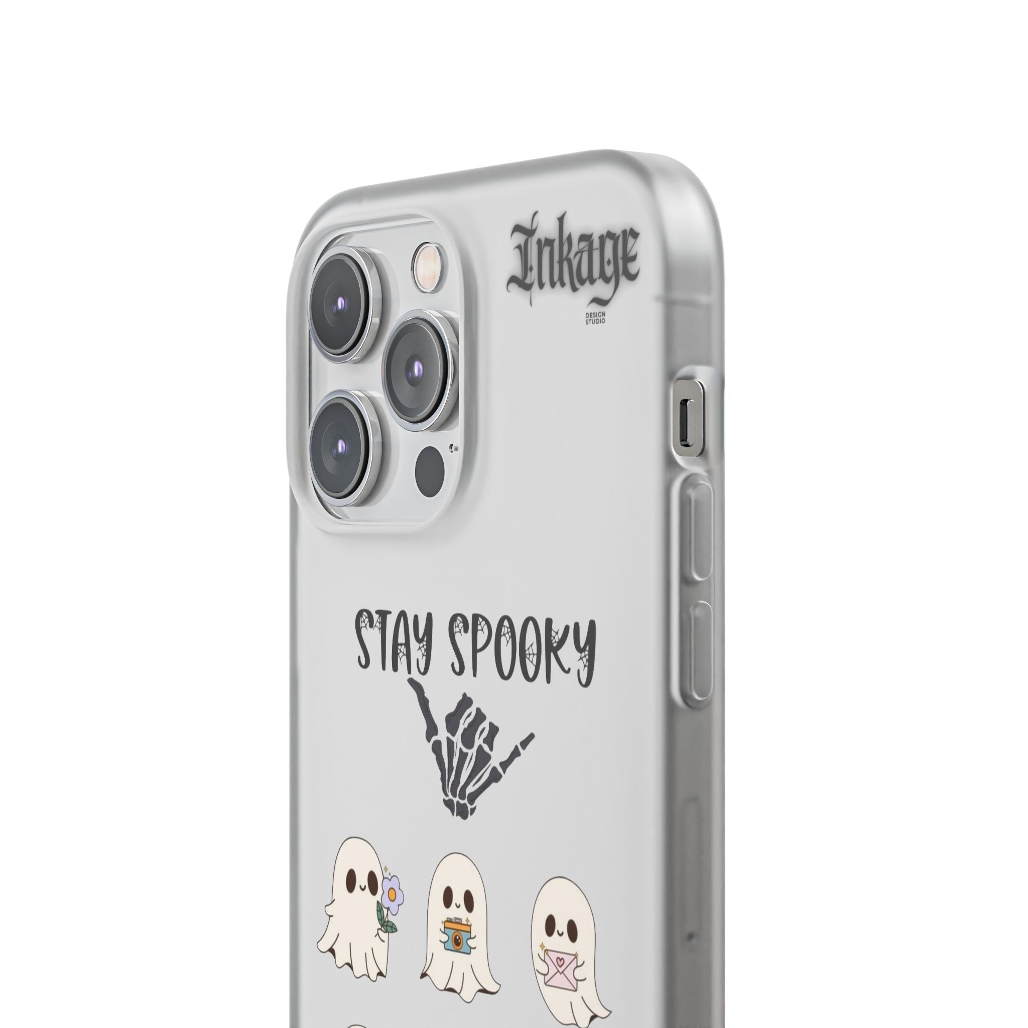Stay Spooky Clear Phone Cases (Season)