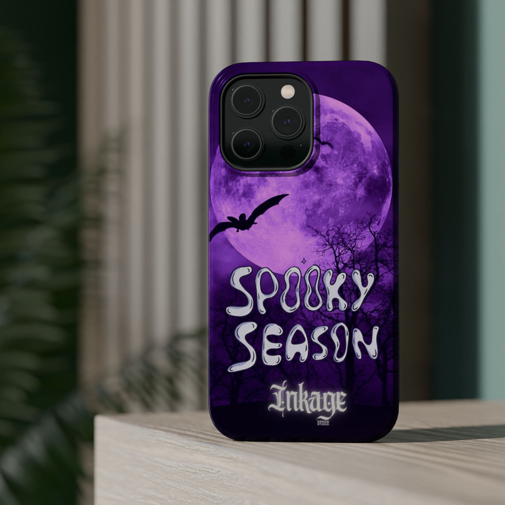 Purple Spooky Season Magnetic Phone Cases (Season)