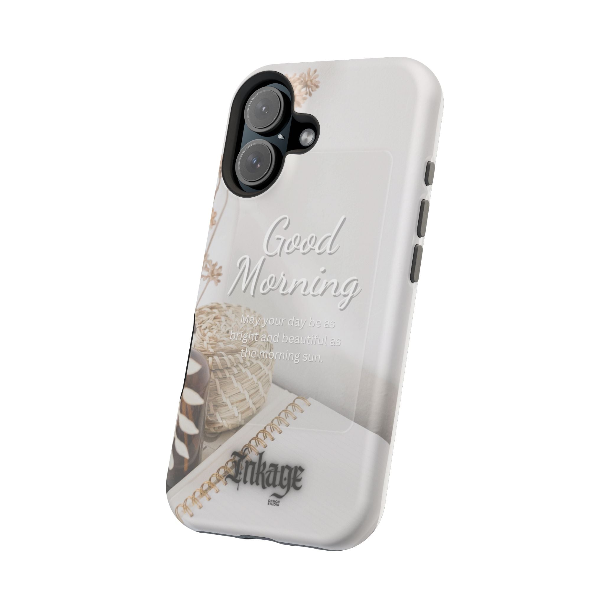 "Good Morning" Magnetic Phone Cases (Quote)