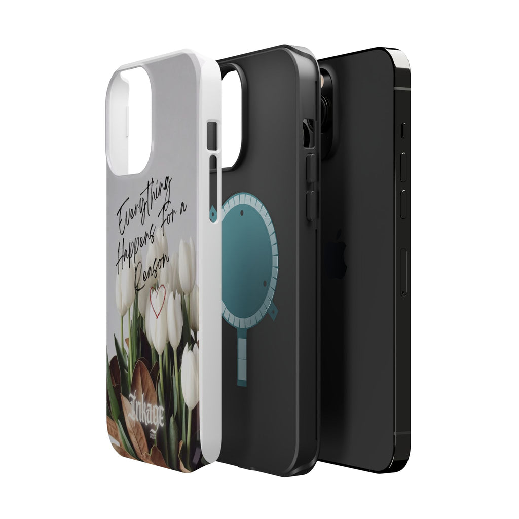"Everything Happens for a Reason" Magnetic Phone Cases (Quote)