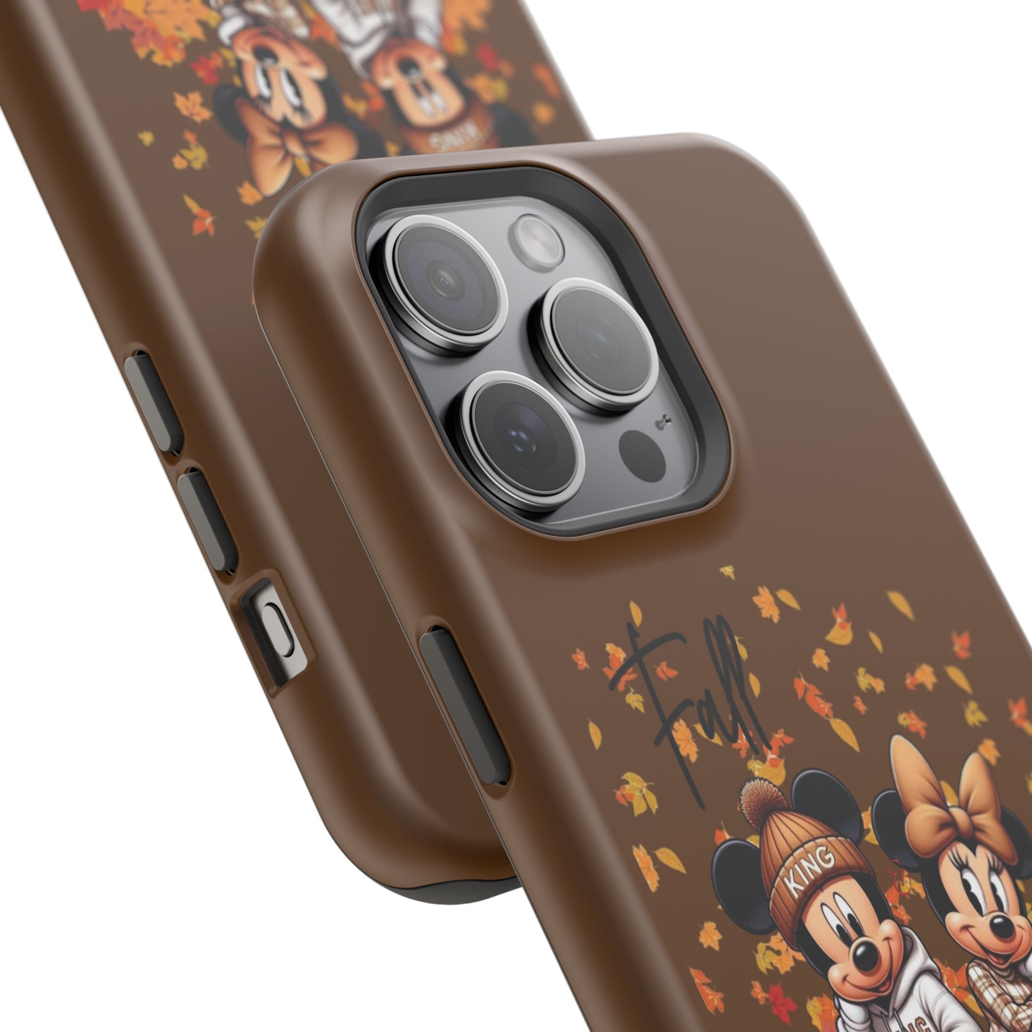 Mickey & Minnie Fall Vibes Magnetic iPhone Cases (Animation)