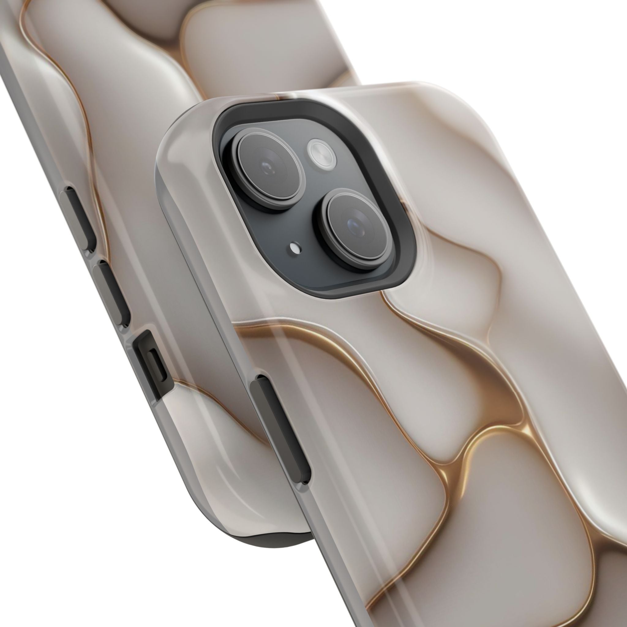 Golden Flow Magnetic Phone Cases (Minimal)