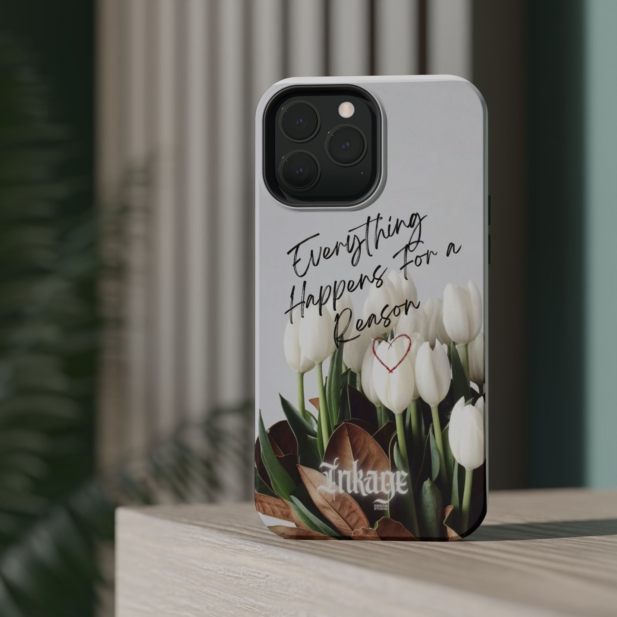 "Everything Happens for a Reason" Magnetic Phone Cases (Quote)