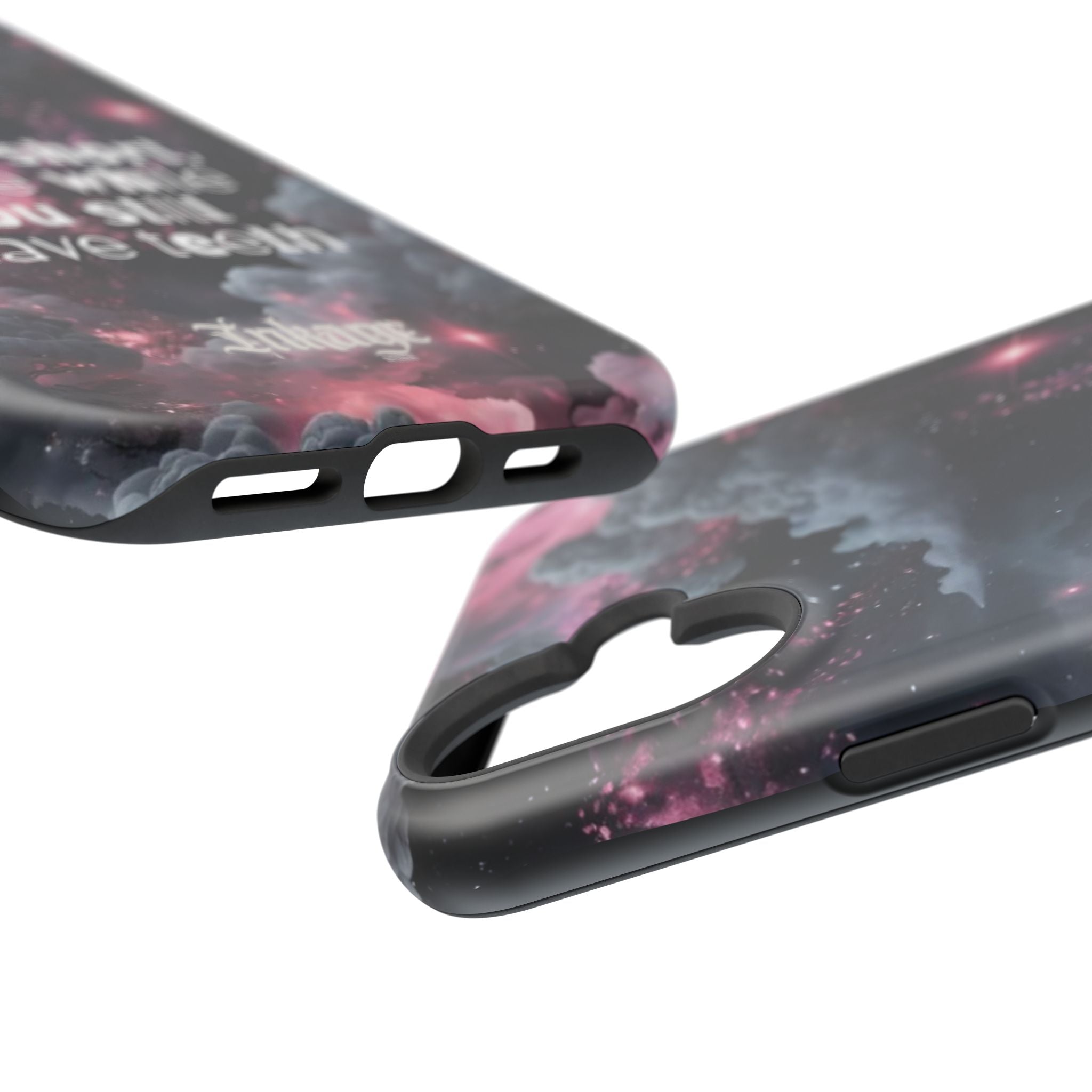 “Life is Short, Smile While You Still Have Teeth” Magnetic Phone Cases (Quote)