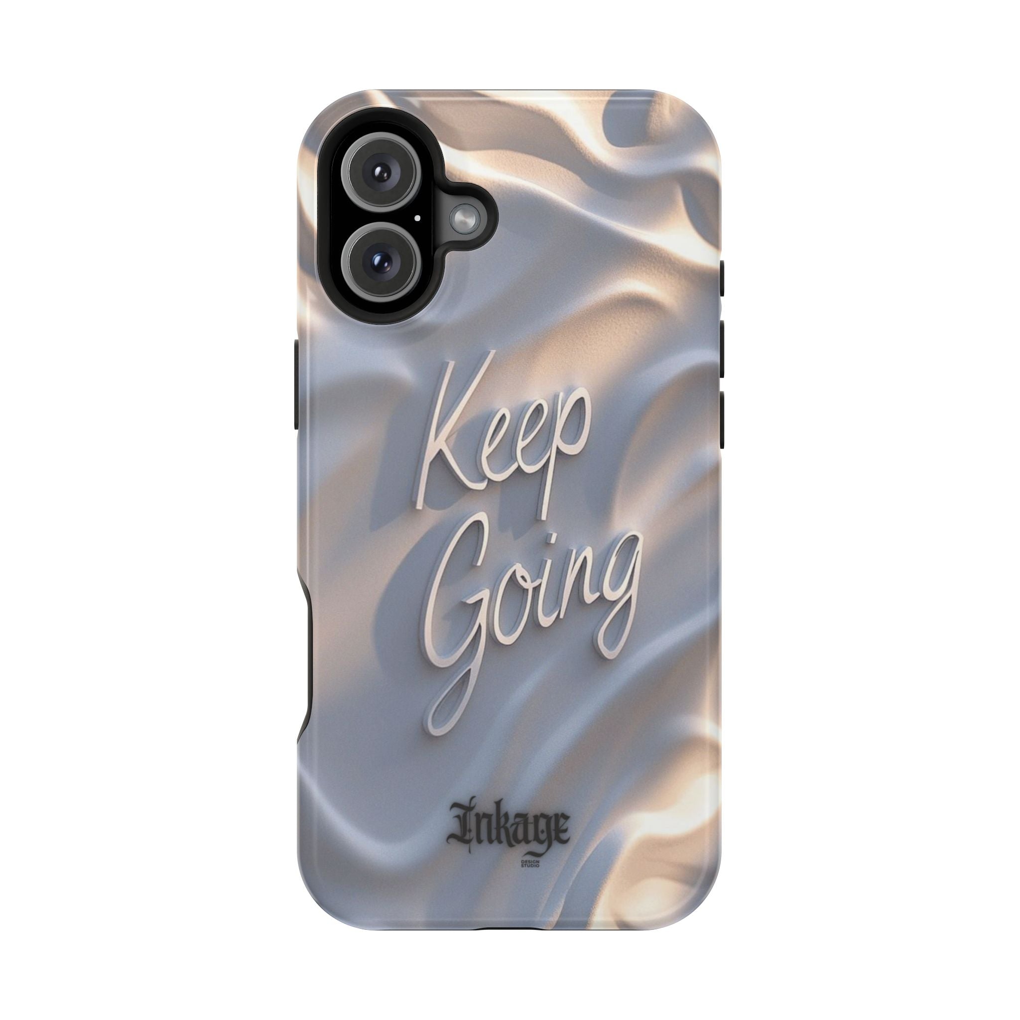 "Keep Going" Magnetic Phone Cases (Quote)
