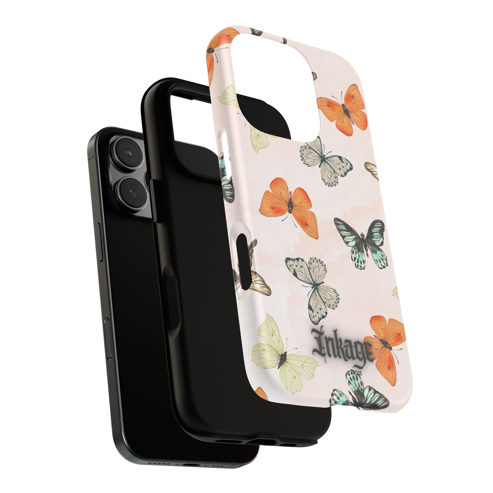 Color Butterfly Tough Phone Case