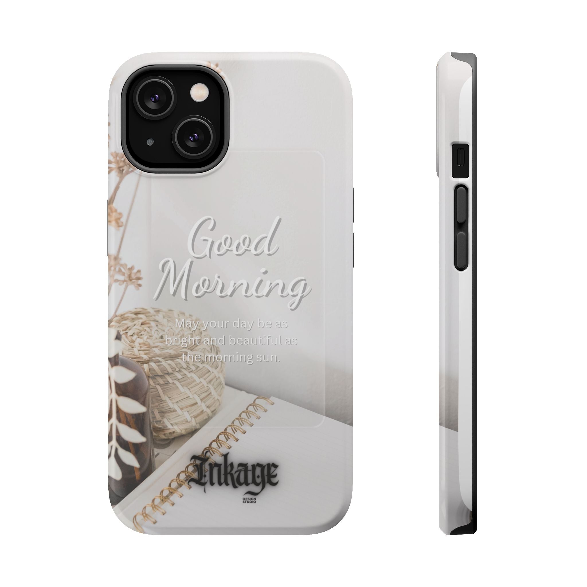 "Good Morning" Magnetic Phone Cases (Quote)