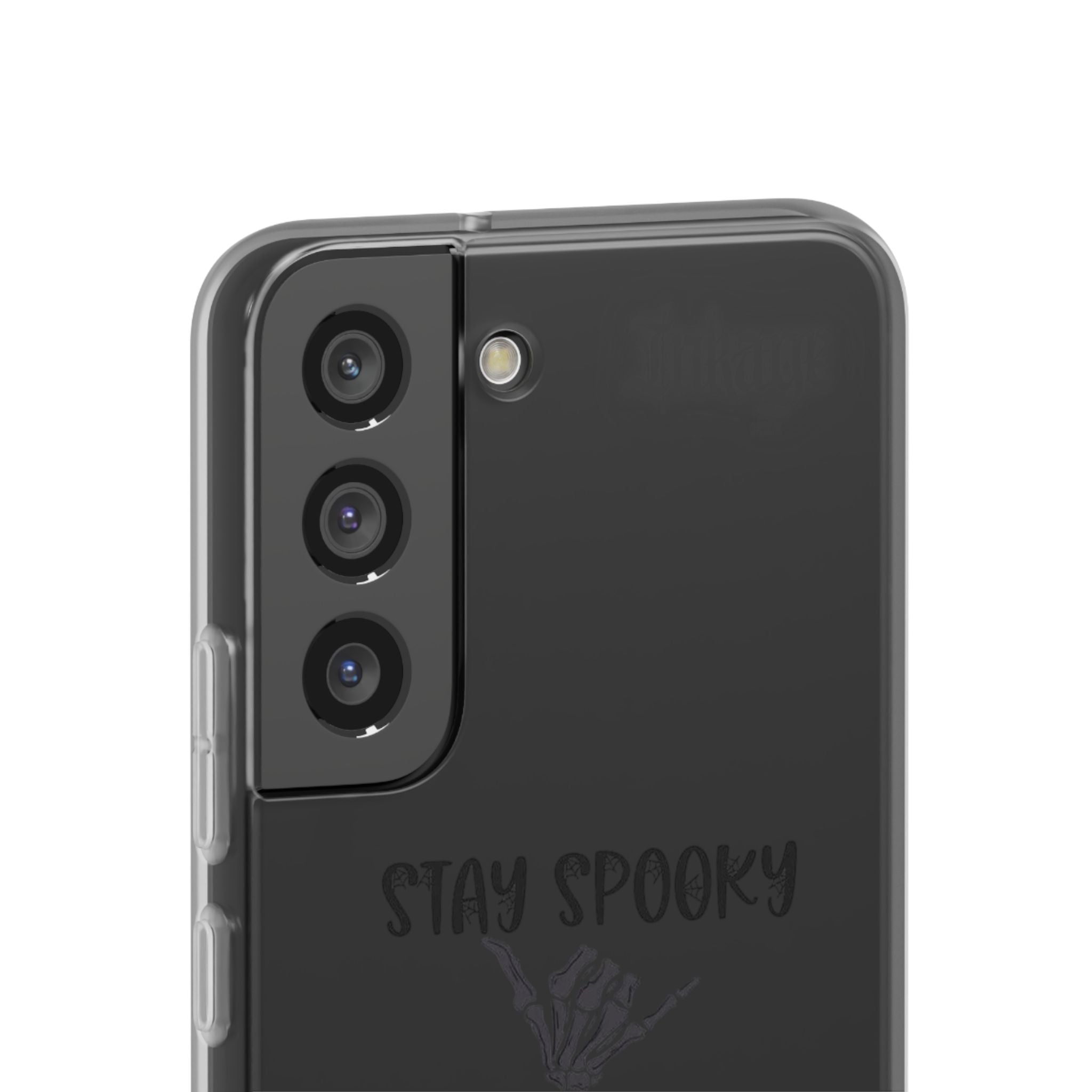 Stay Spooky Clear Phone Cases (Season)