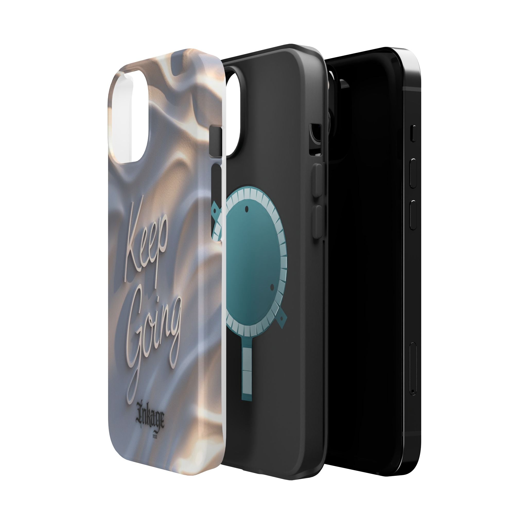 "Keep Going" Magnetic Phone Cases (Quote)