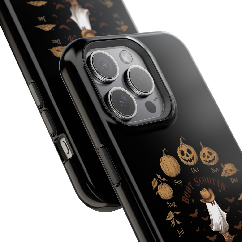 Spooky Boot Halloween Pumpkin Magnetic Phone Case (Season)