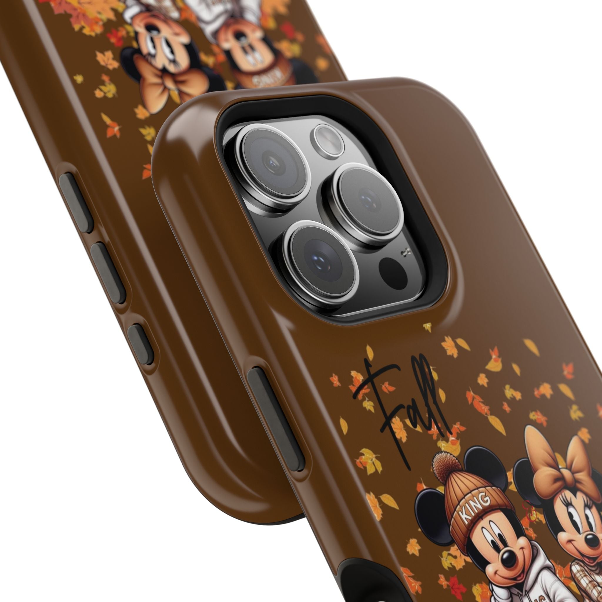 Mickey & Minnie Fall Vibes Magnetic iPhone Cases (Animation)