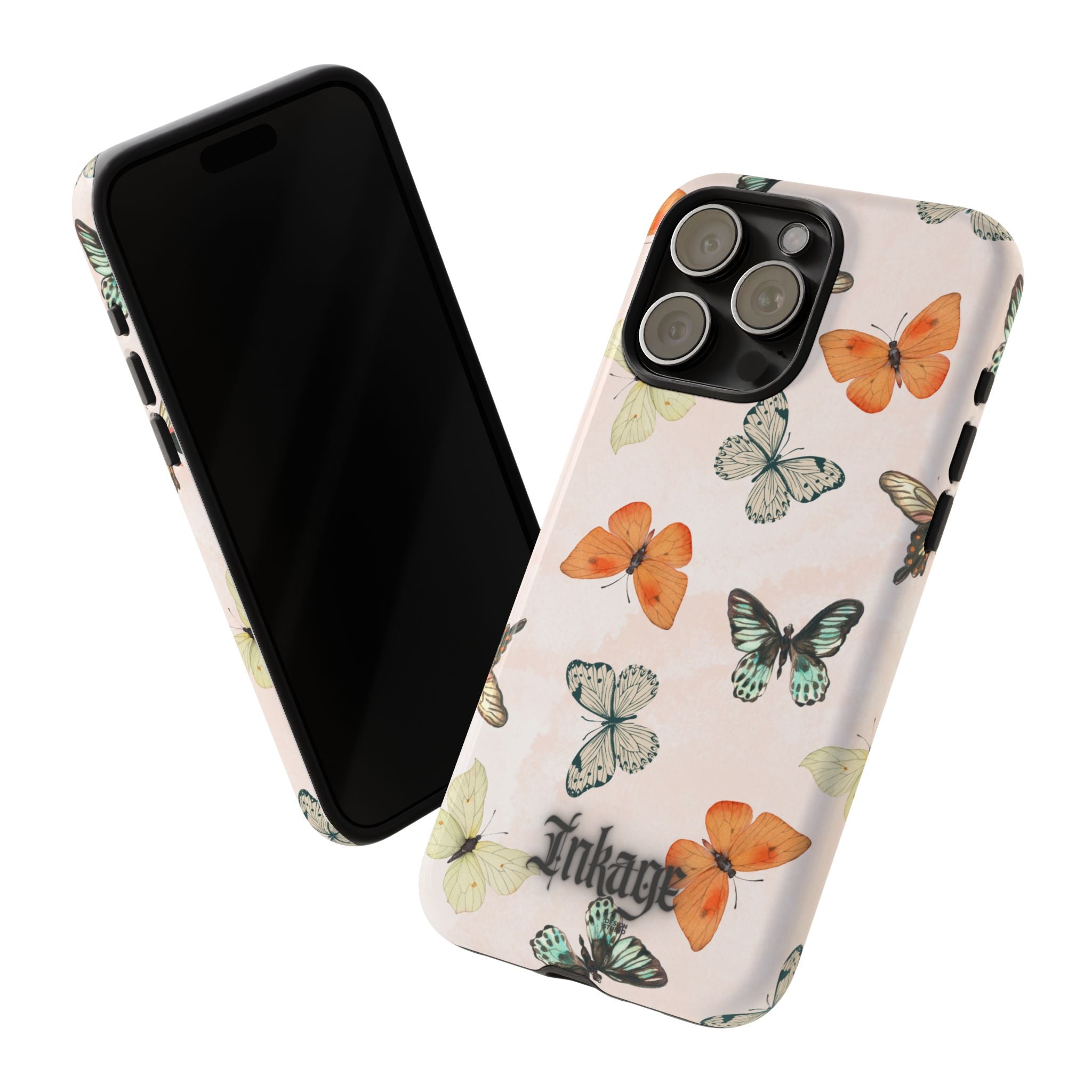 Color Butterfly Tough Phone Case (Minimal)
