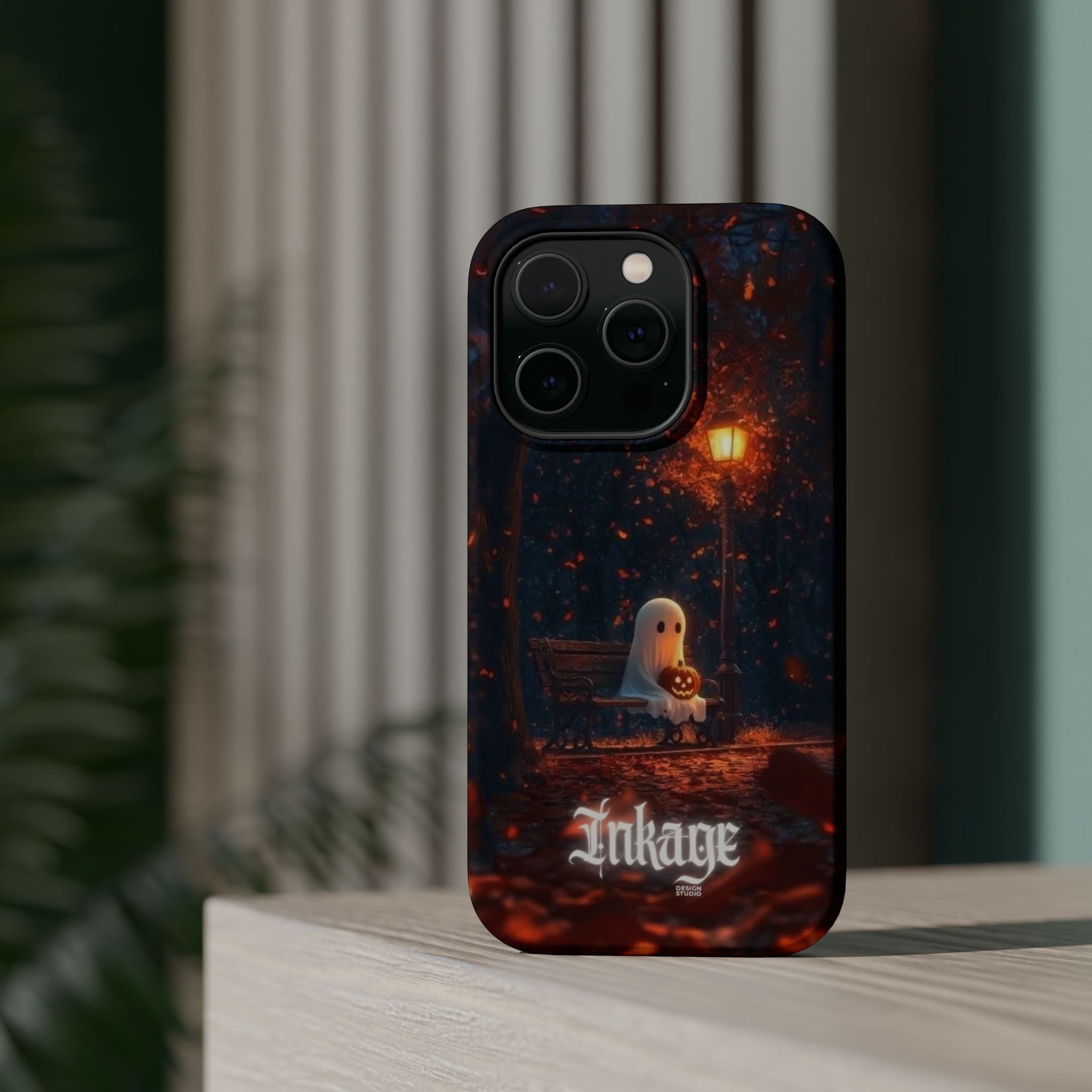 Lonely Ghost Halloween Magnetic Phone Cases (Season)