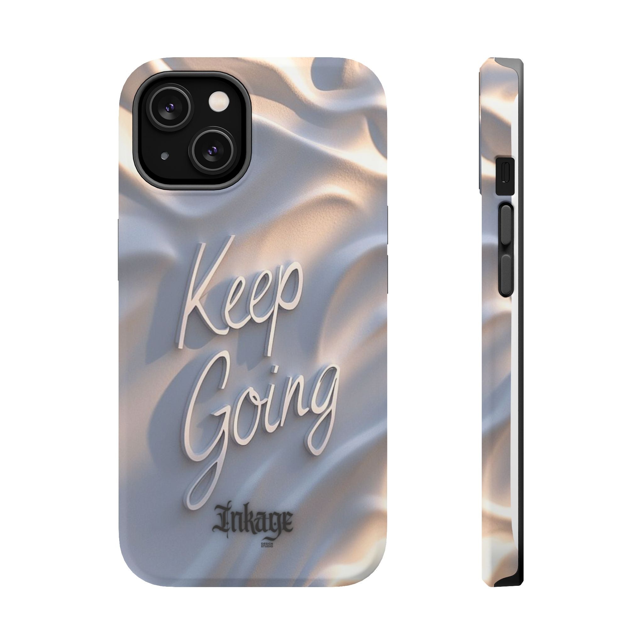 "Keep Going" Magnetic Phone Cases (Quote)
