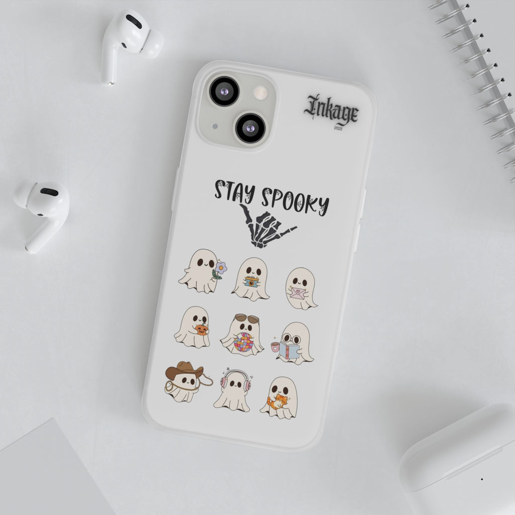 Stay Spooky Clear Phone Cases (Season)