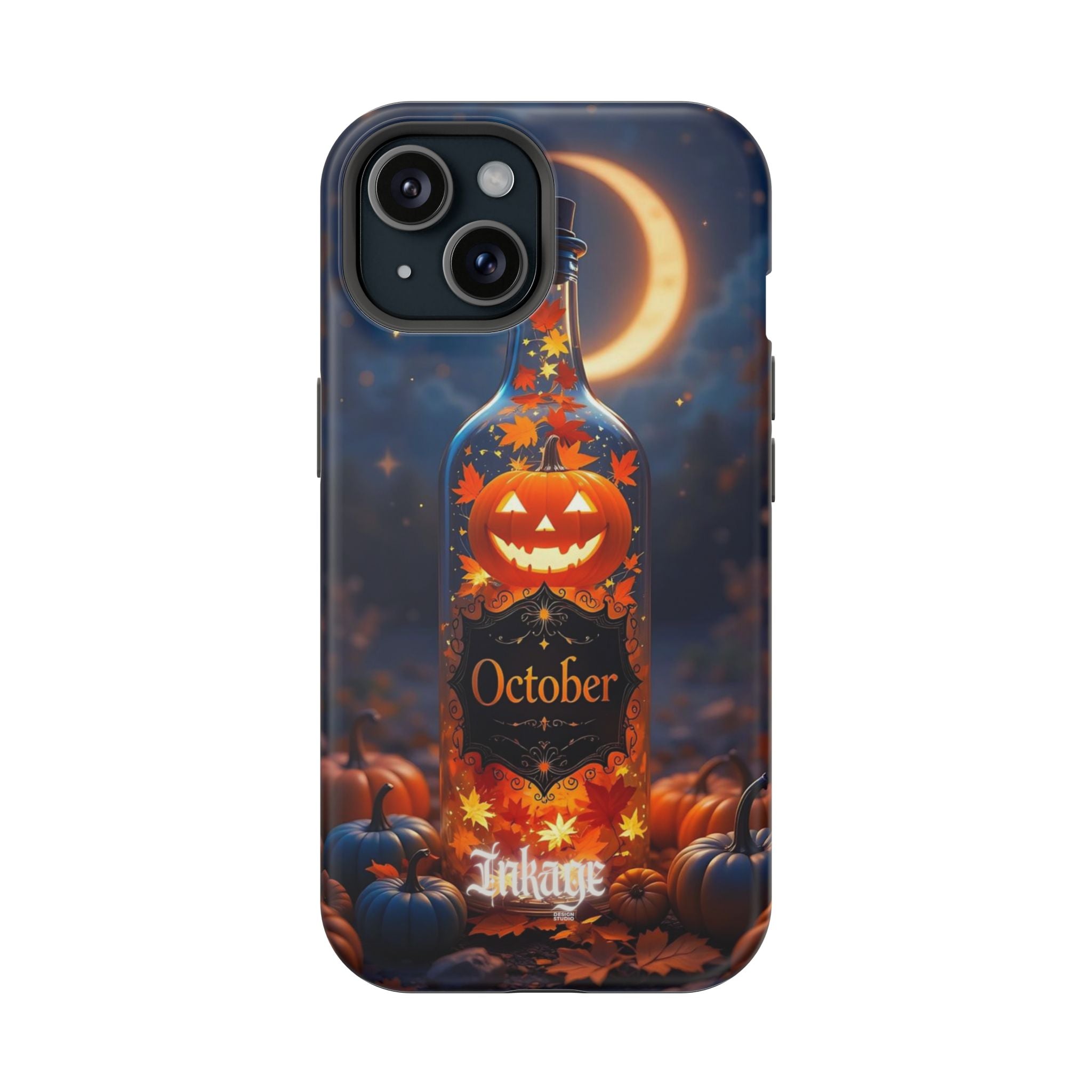 October Glass Bottle Magnetic Phone Cases (Season)
