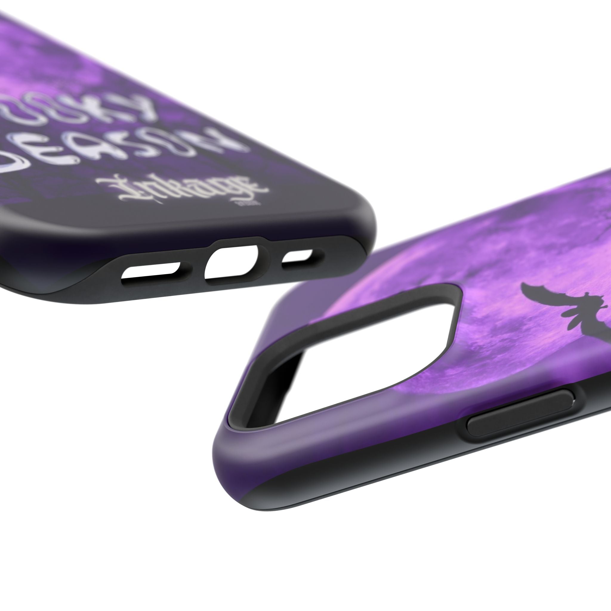 Purple Spooky Season Magnetic Phone Cases (Season)