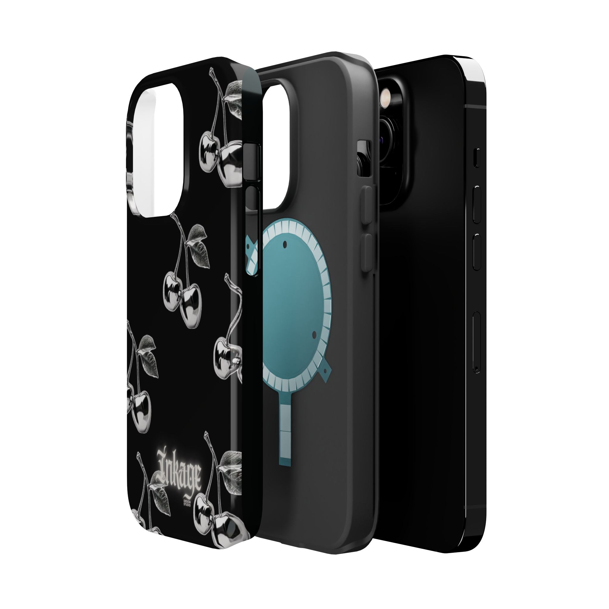 Platinum Cherry Magnetic Phone Cases (Minimal)