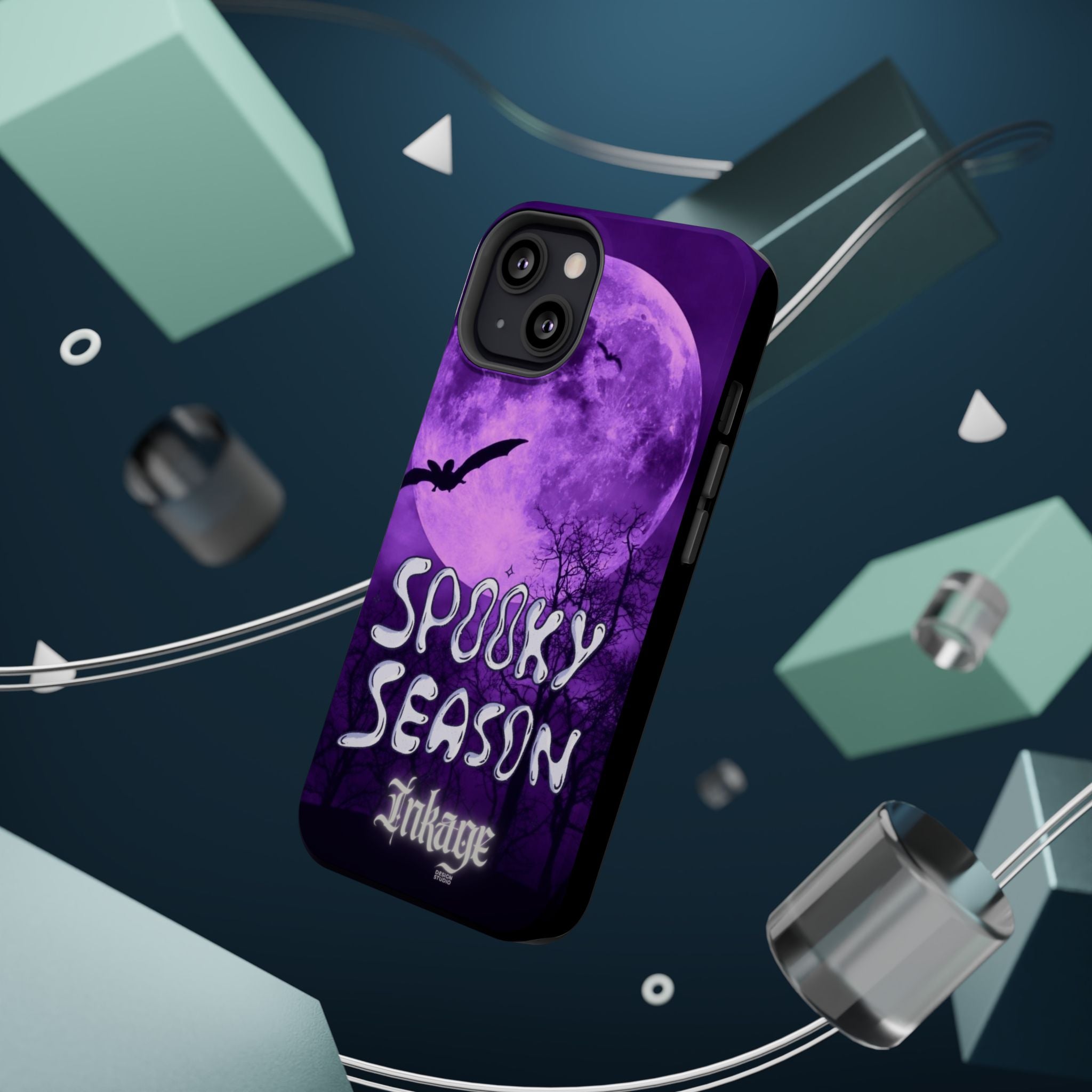 Purple Spooky Season Magnetic Phone Cases (Season)
