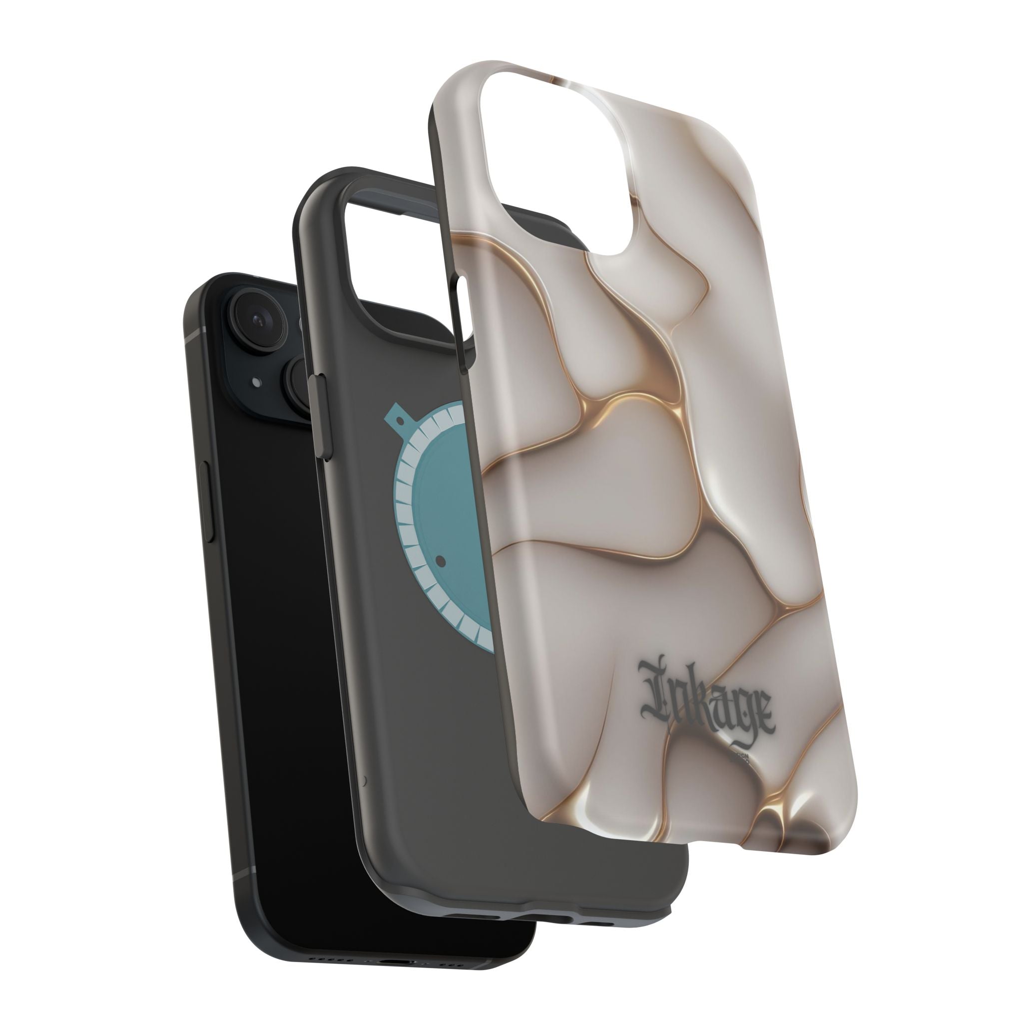 Golden Flow Magnetic Phone Cases (Minimal)