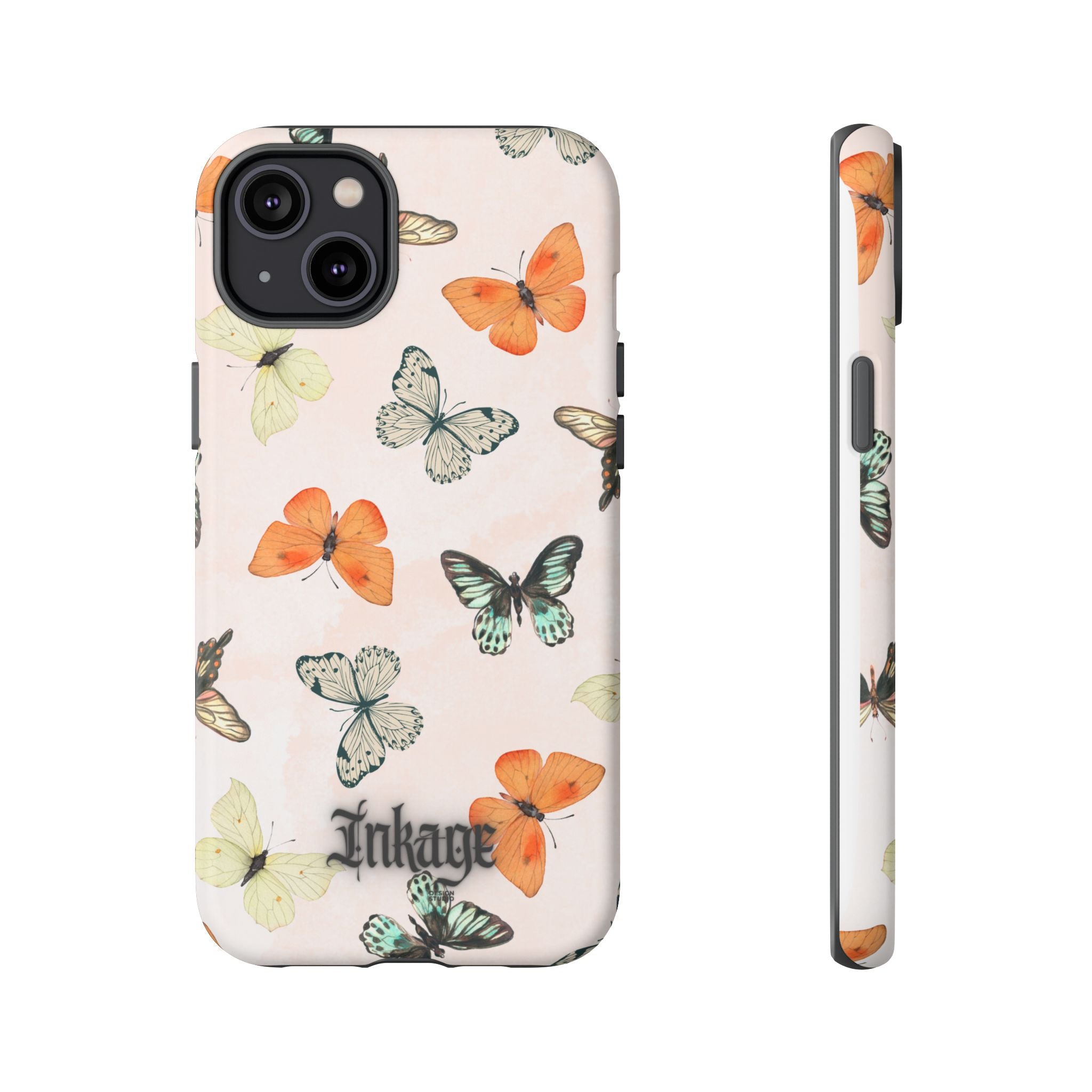 Color Butterfly Tough Phone Case (Minimal)