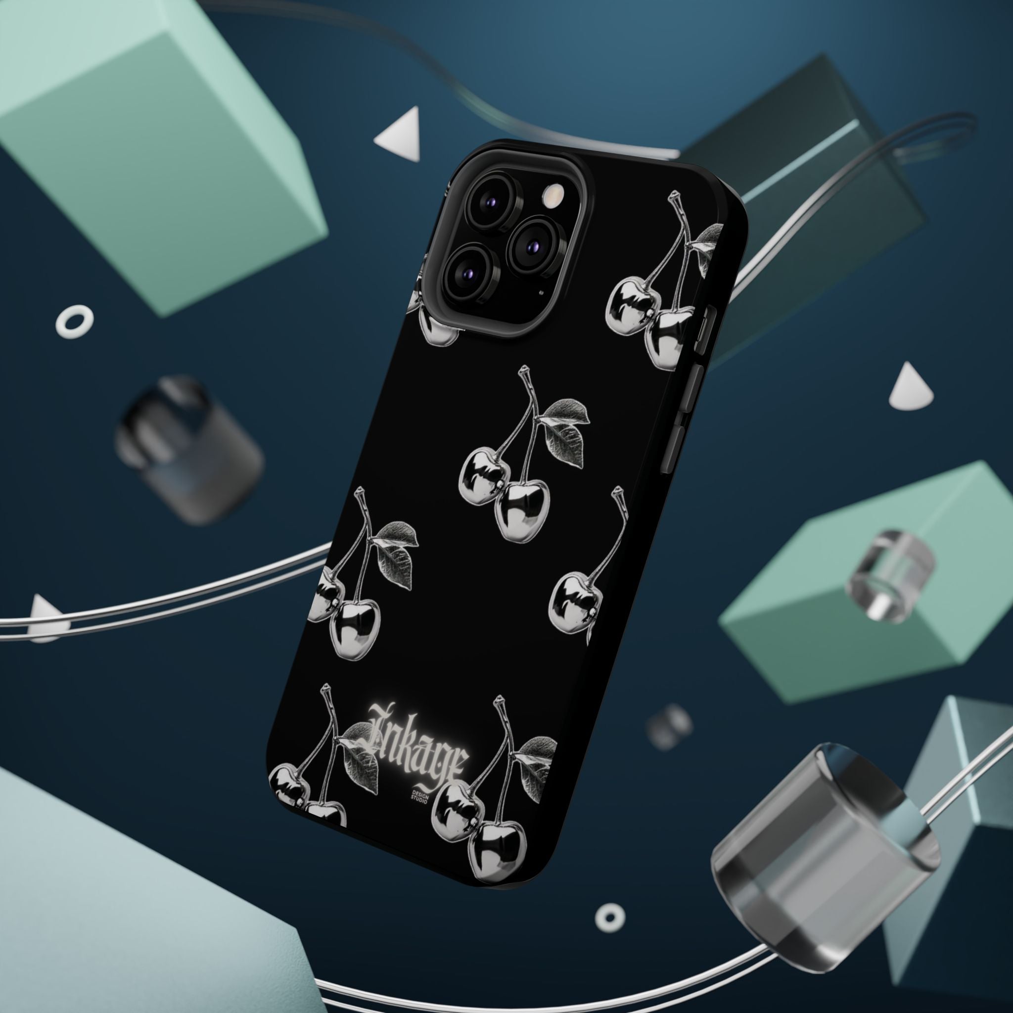 Platinum Cherry Magnetic Phone Cases (Minimal)