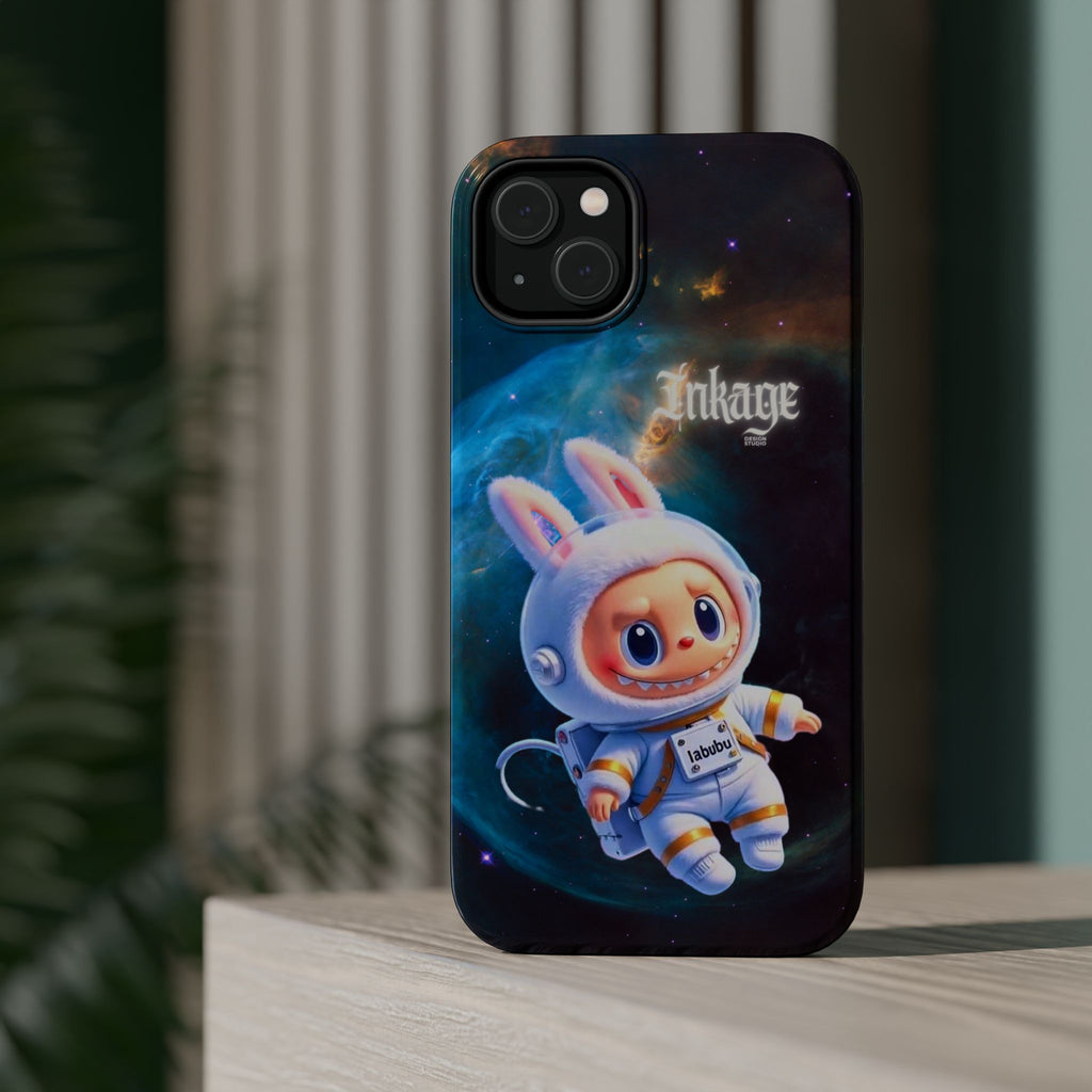 Labubu Astronaut Magnetic Phone Cases (Animation)