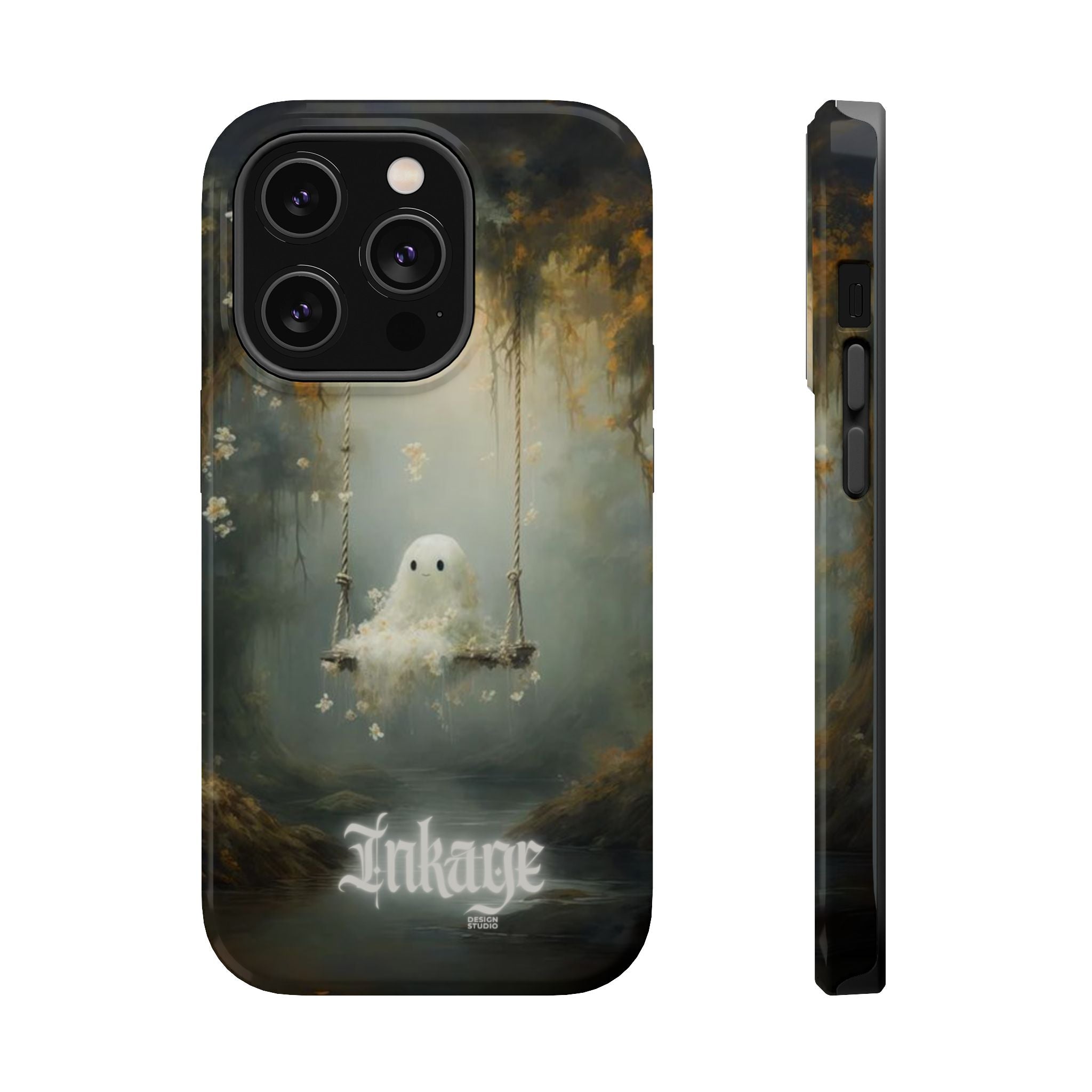 Swing With Ghost Enchantment Magnetic Phone Case (Season)