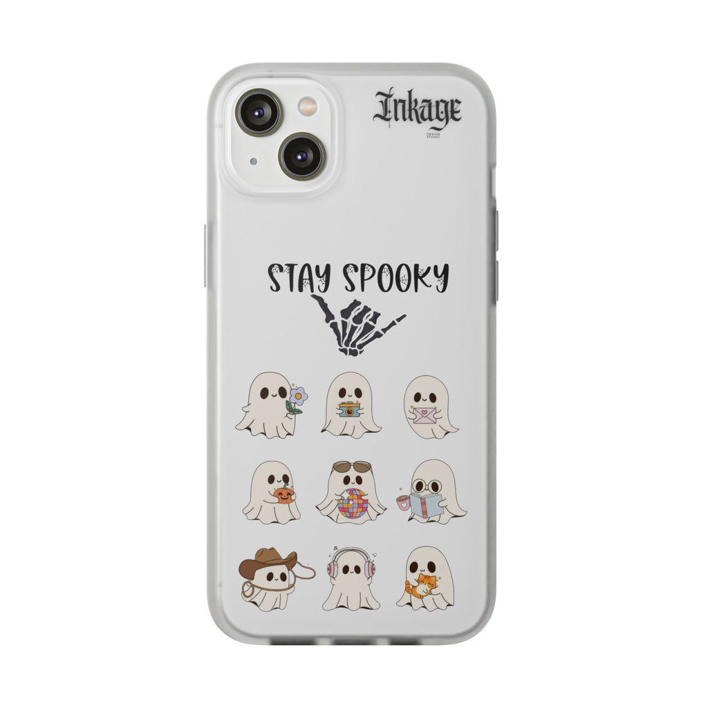 Stay Spooky Clear Phone Cases (Season)