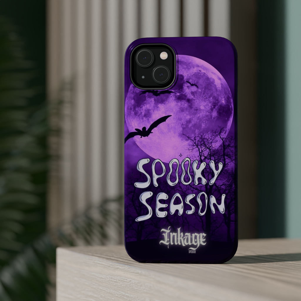 Purple Spooky Season Magnetic Phone Cases (Season)