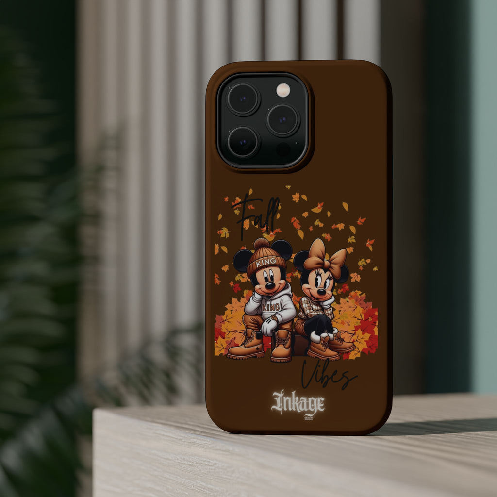 Mickey & Minnie Fall Vibes Magnetic iPhone Cases (Animation)