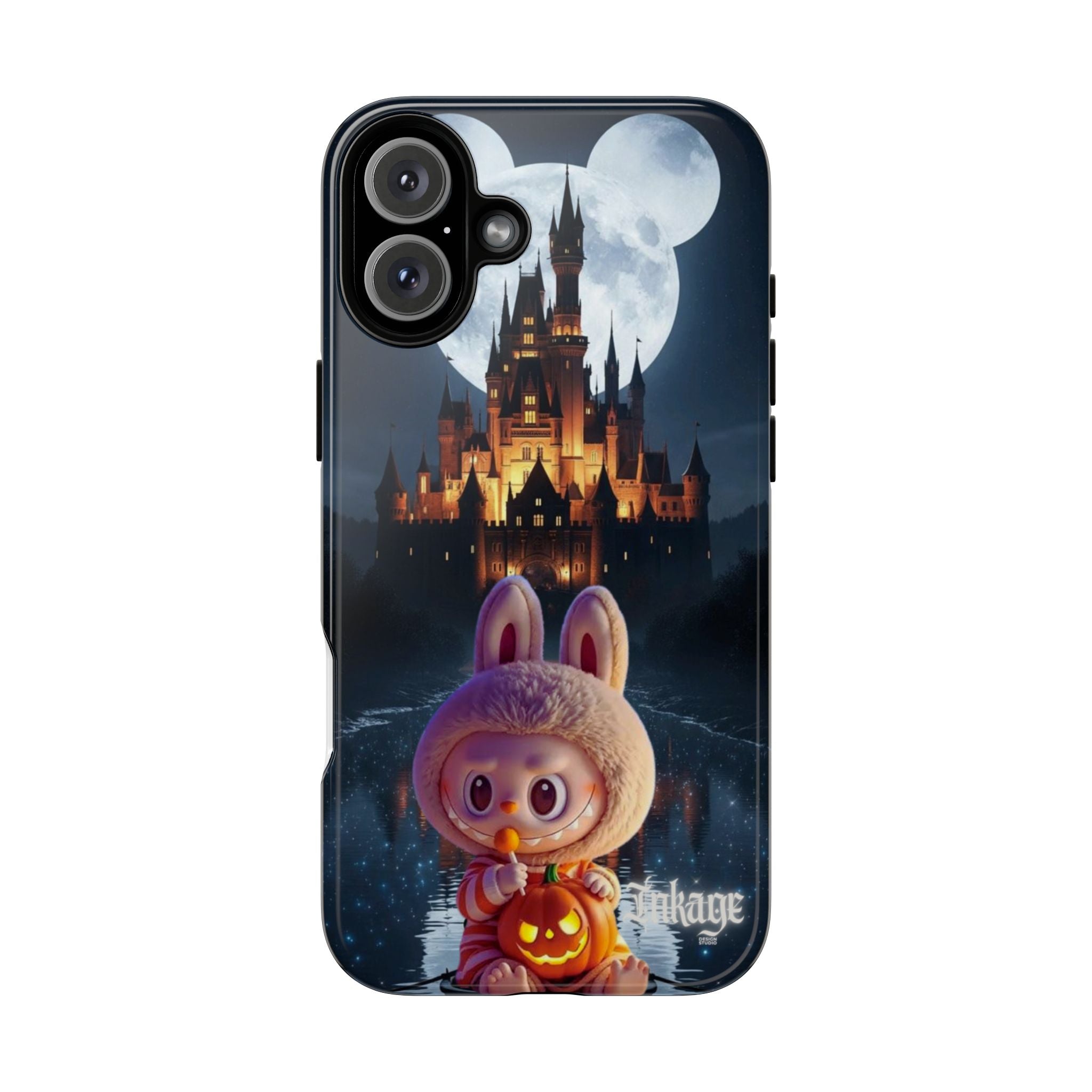 Labubu Halloween On Disney Boat Tough Phone Cases (Season, Animation)