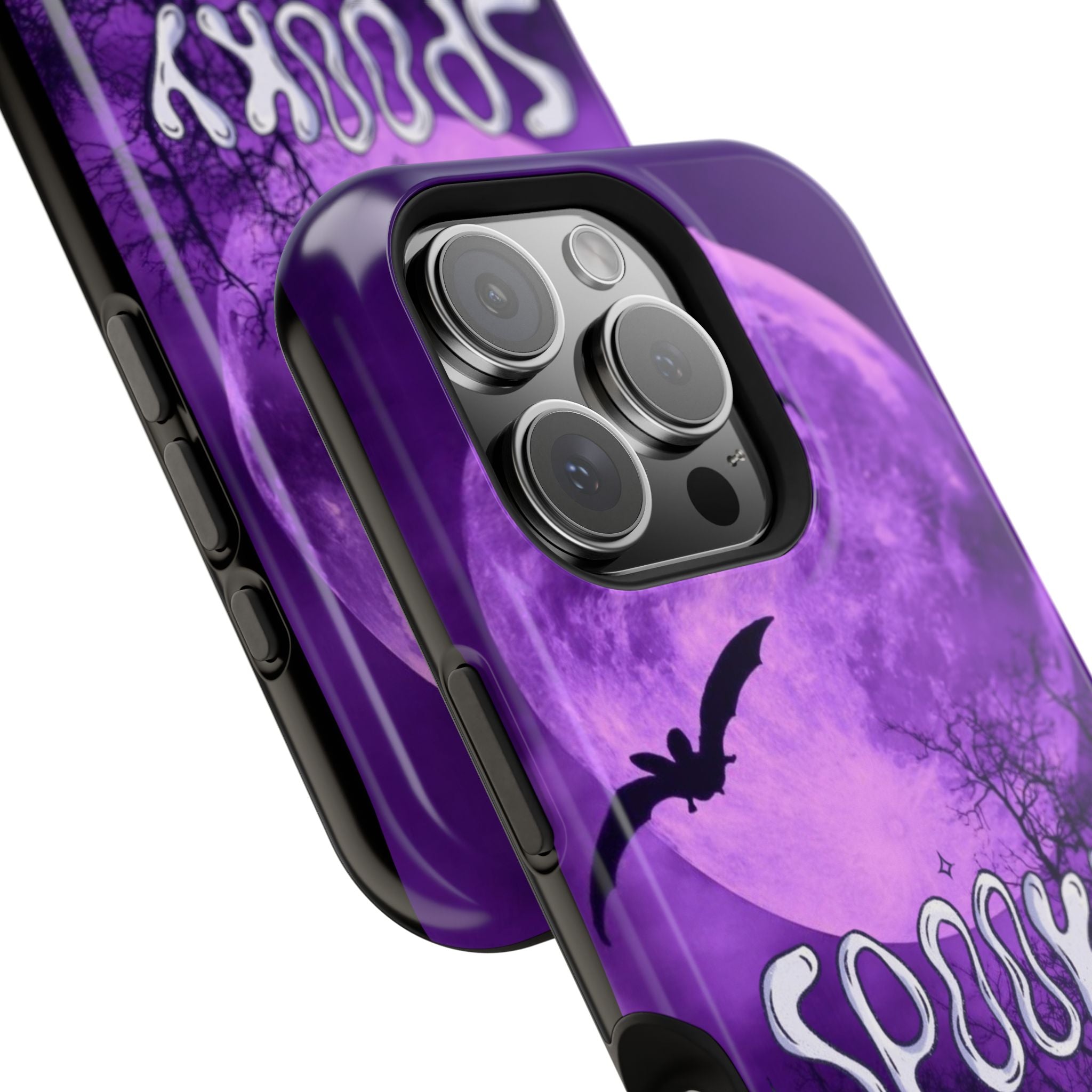Purple Spooky Season Magnetic Phone Cases (Season)