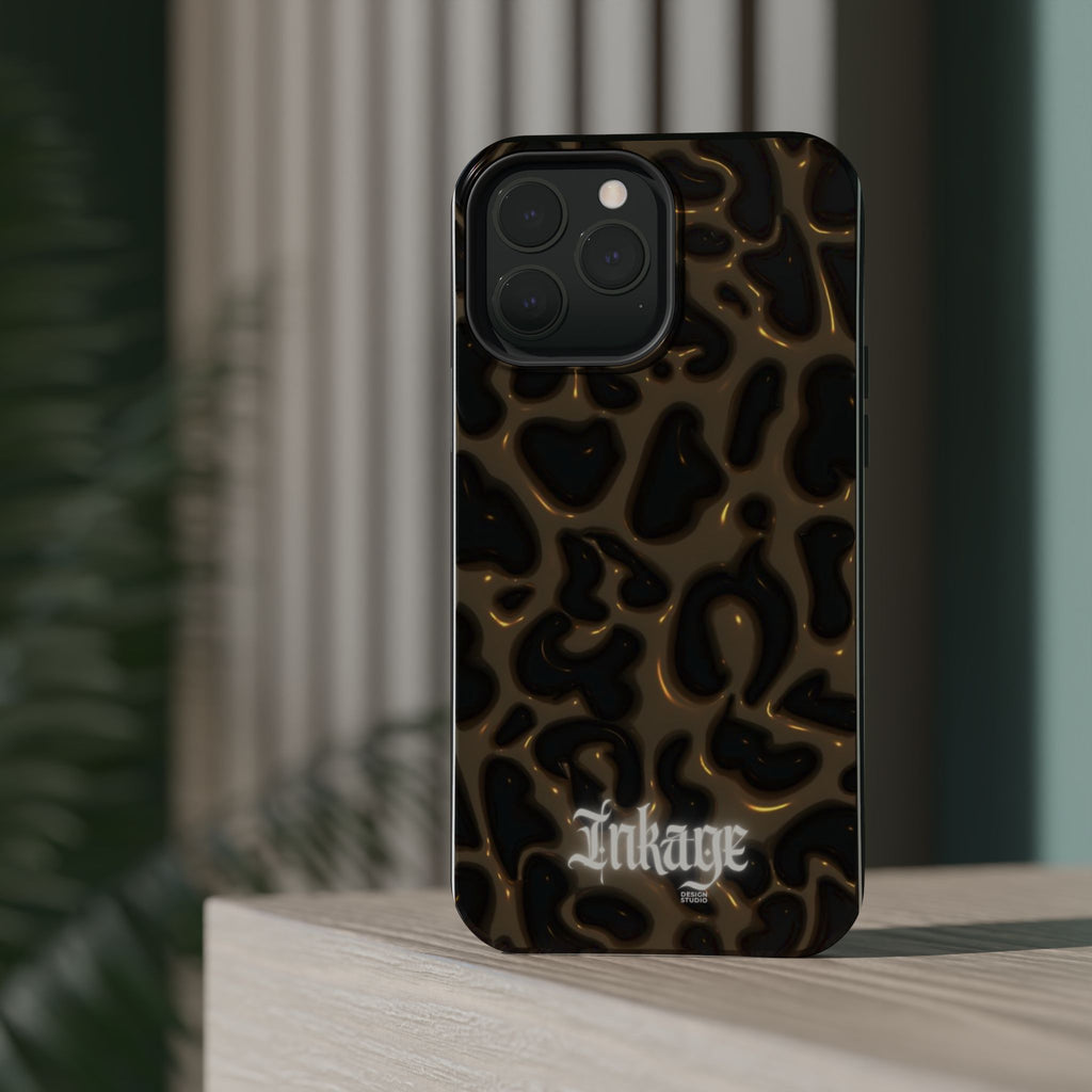 Leopard Print Magnetic Phone Cases (Minimal)