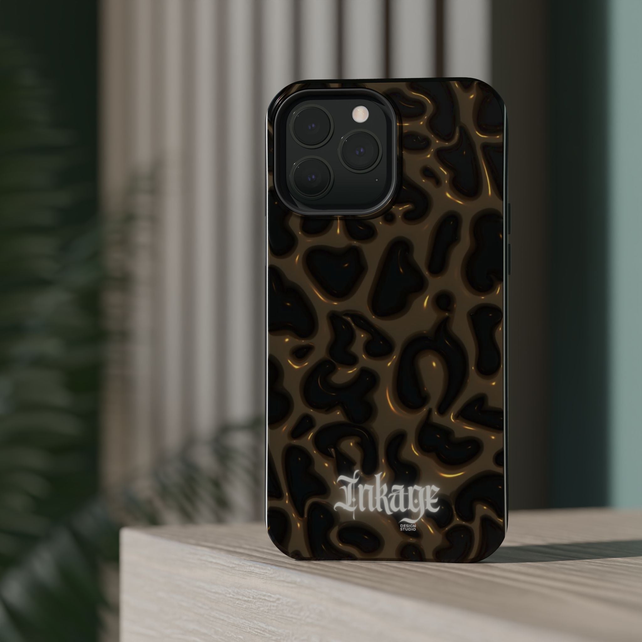 Leopard Print Magnetic Phone Cases (Minimal)