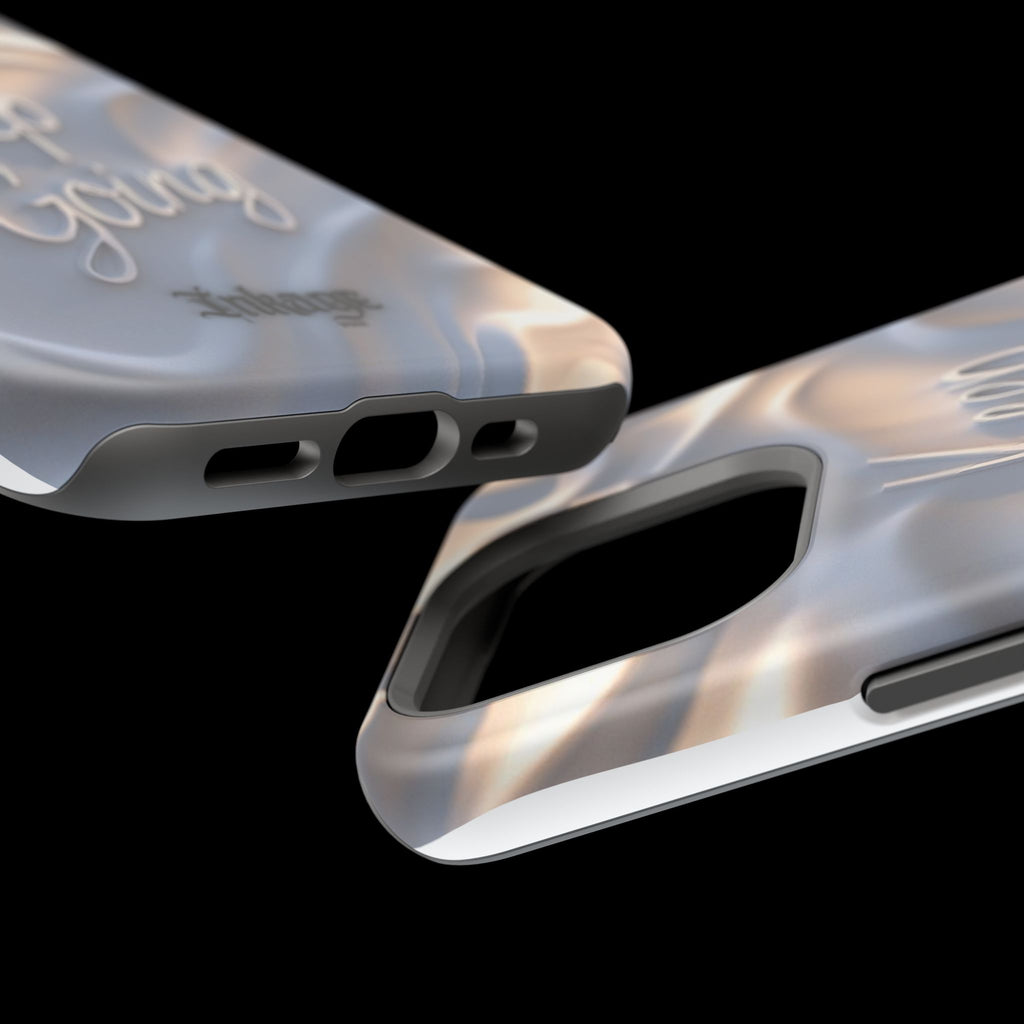 "Keep Going" Magnetic Phone Cases (Quote)