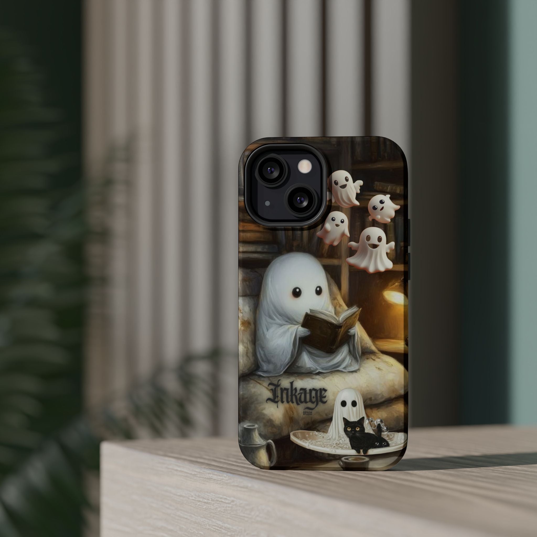 Ghostly Reading Magnetic Phone Cases (Season)