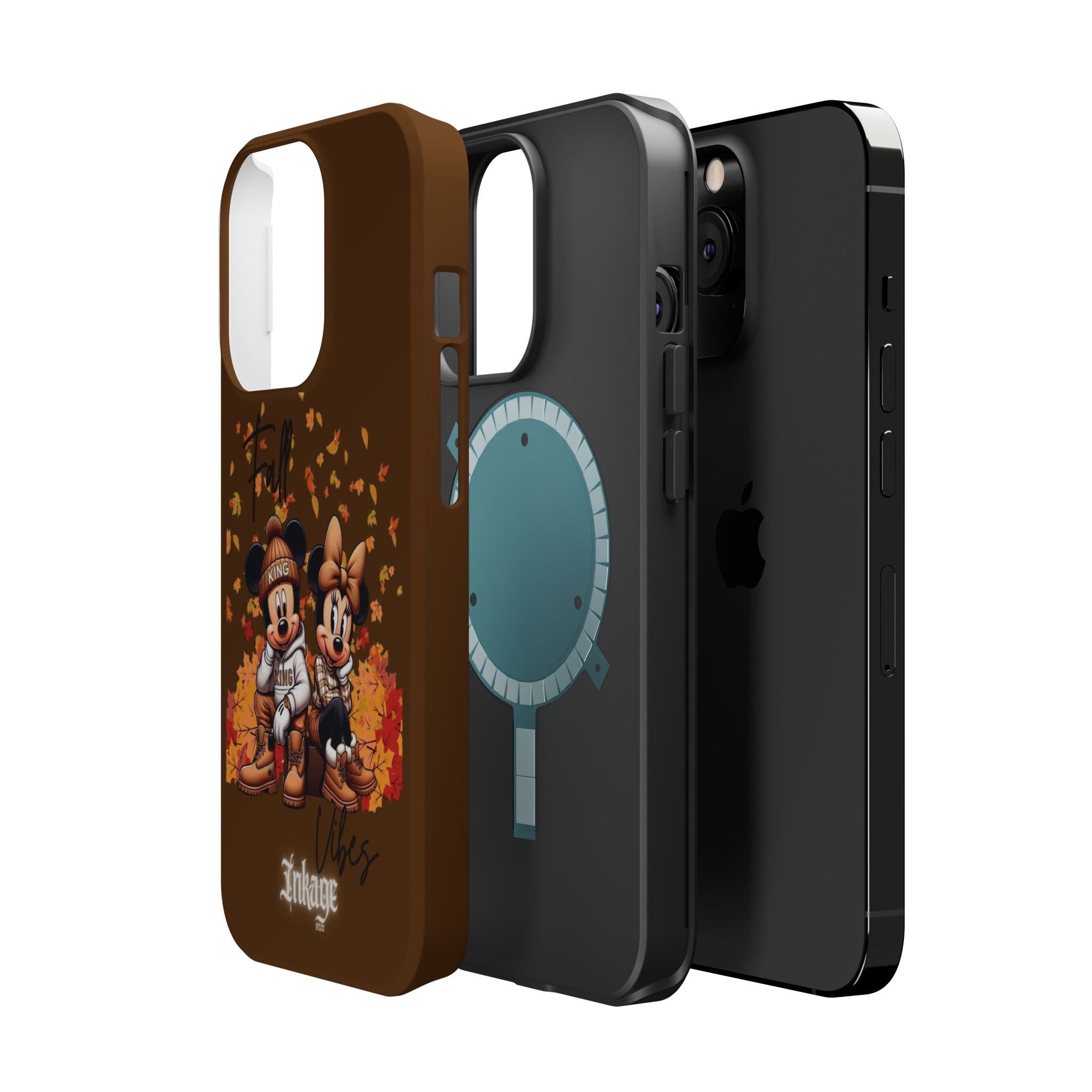 Mickey & Minnie Fall Vibes Magnetic iPhone Cases (Animation)