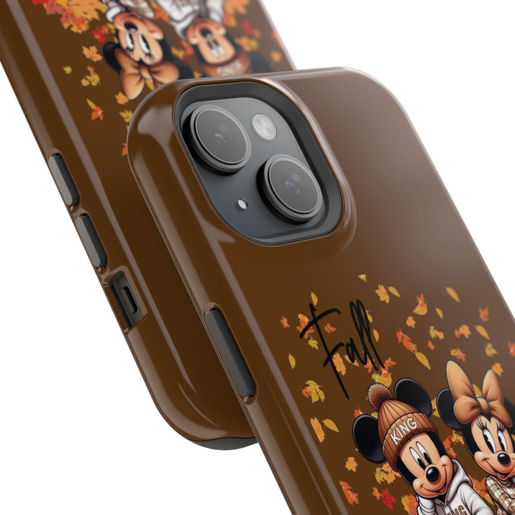 Mickey & Minnie Fall Vibes Magnetic iPhone Cases (Animation)