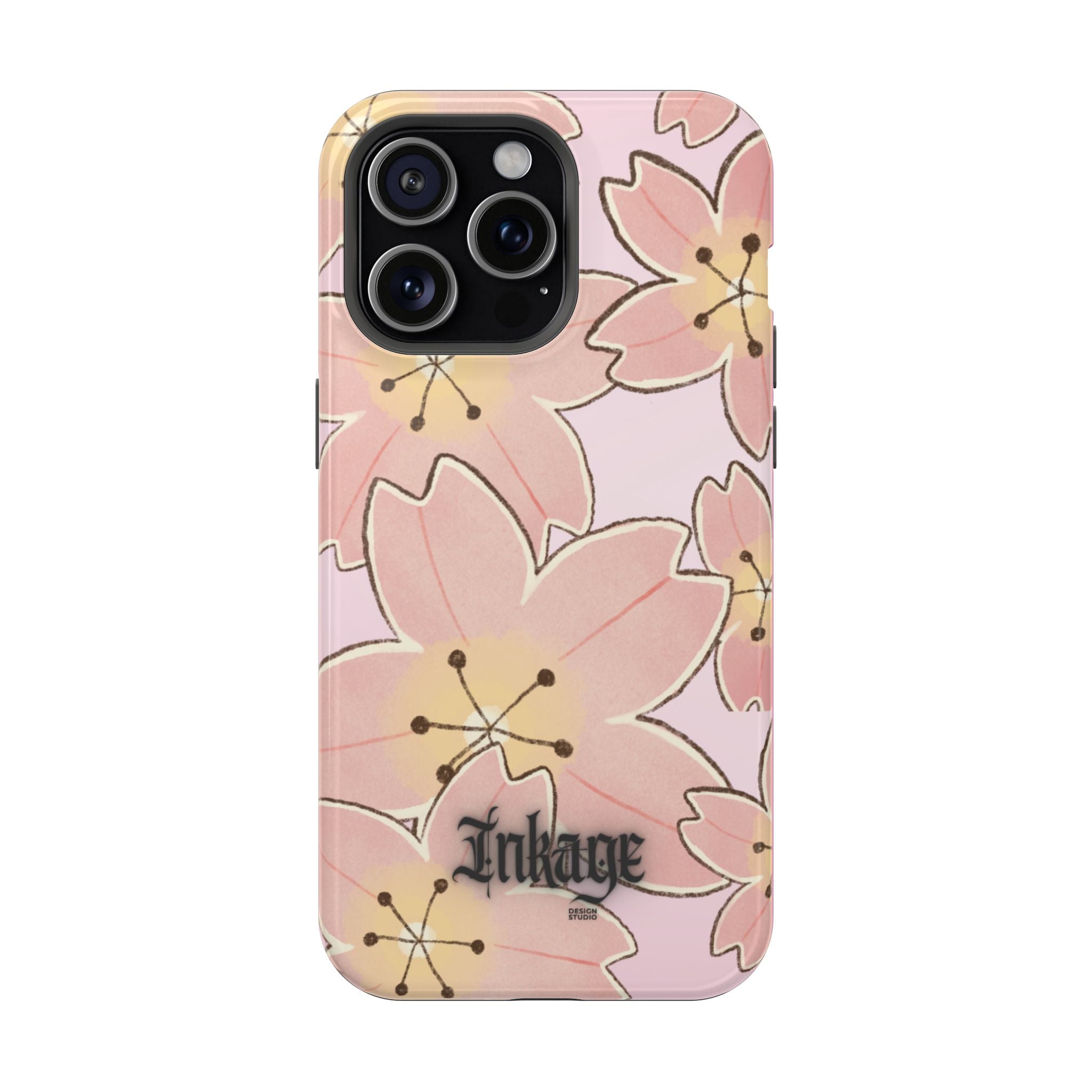Charming Floral Magnetic Phone Cases (Minimal)