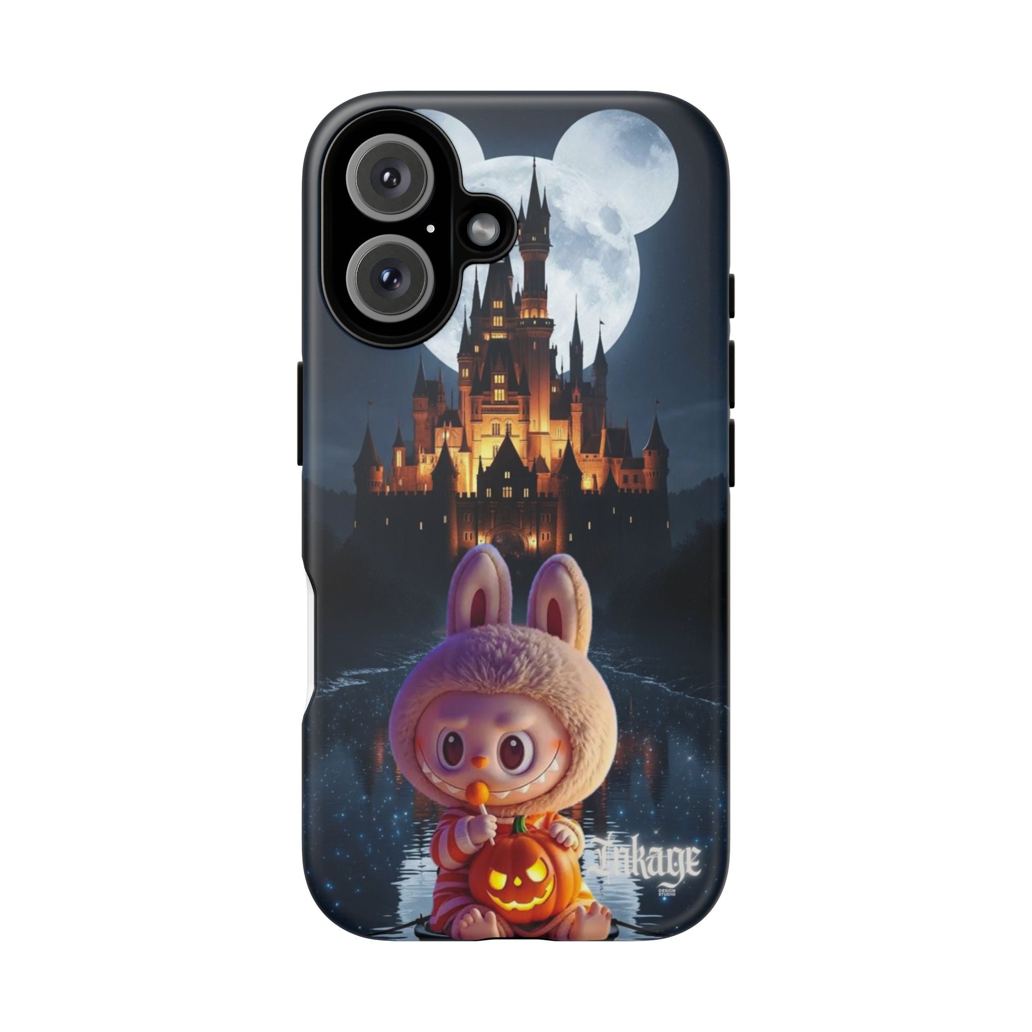 Labubu Halloween On Disney Boat Tough Phone Cases (Season, Animation)