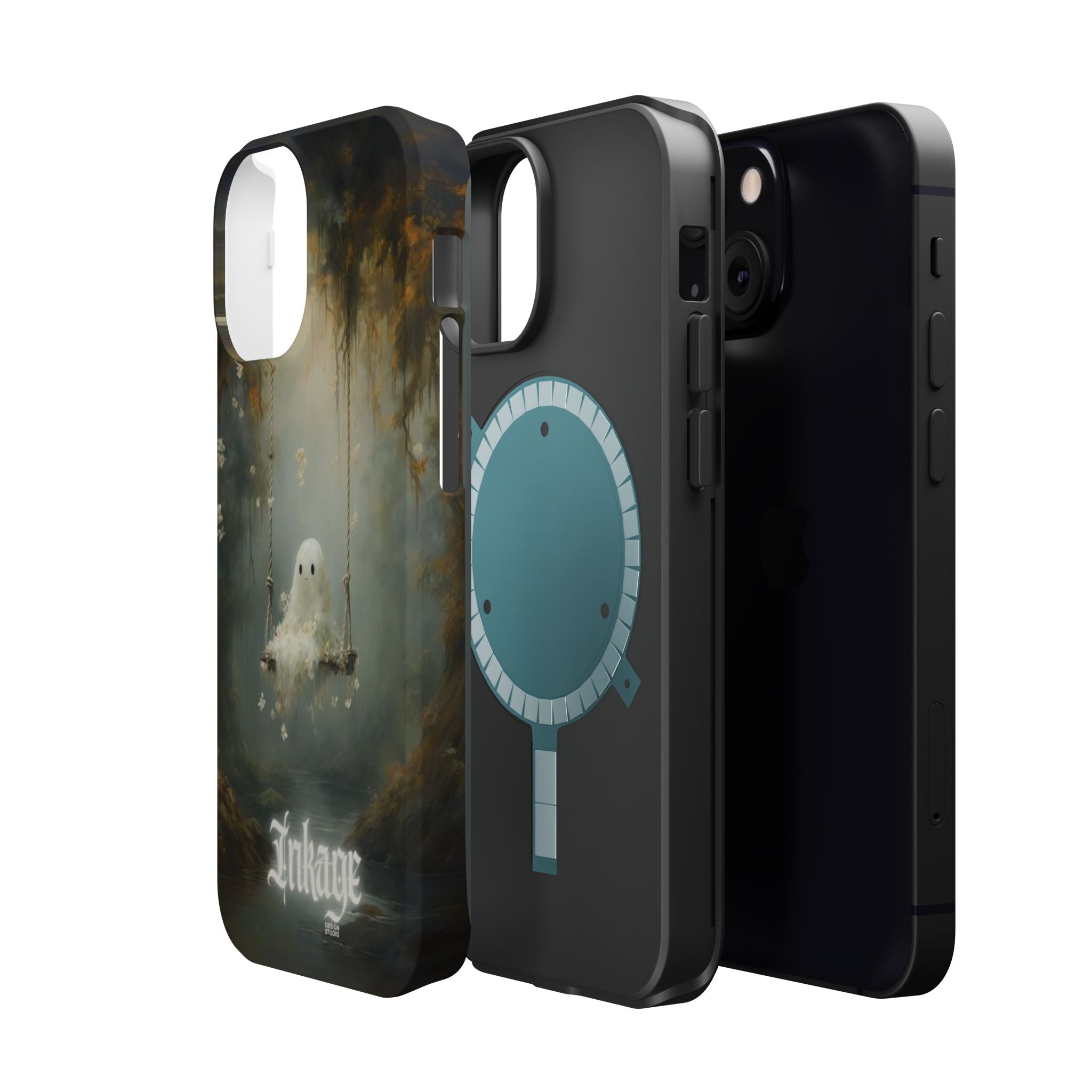 Swing With Ghost Enchantment Magnetic Phone Case (Season)