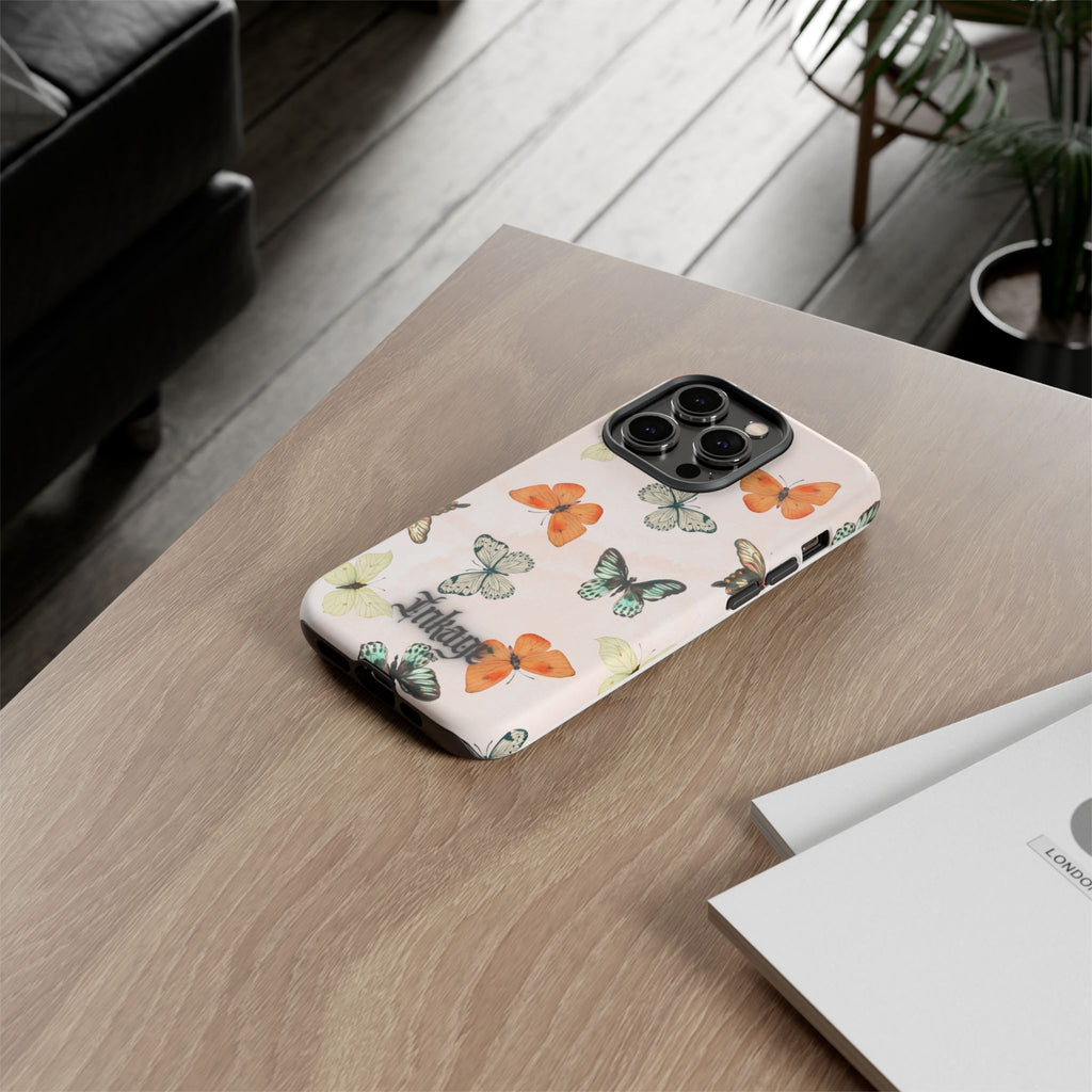 Color Butterfly Tough Phone Case (Minimal)