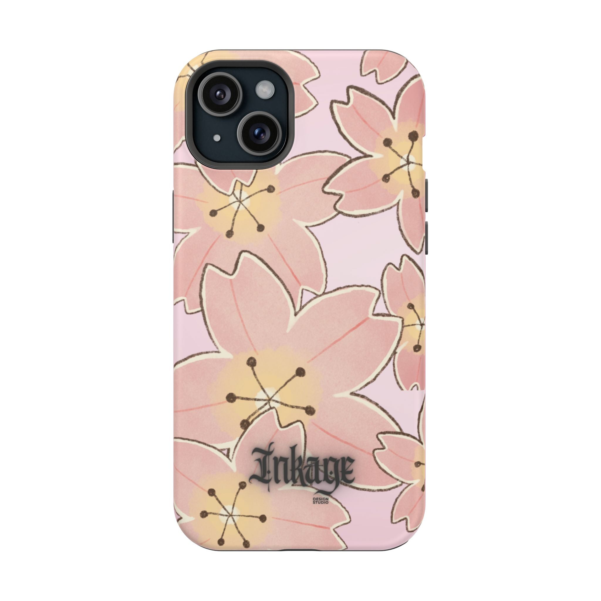 Charming Floral Magnetic Phone Cases (Minimal)