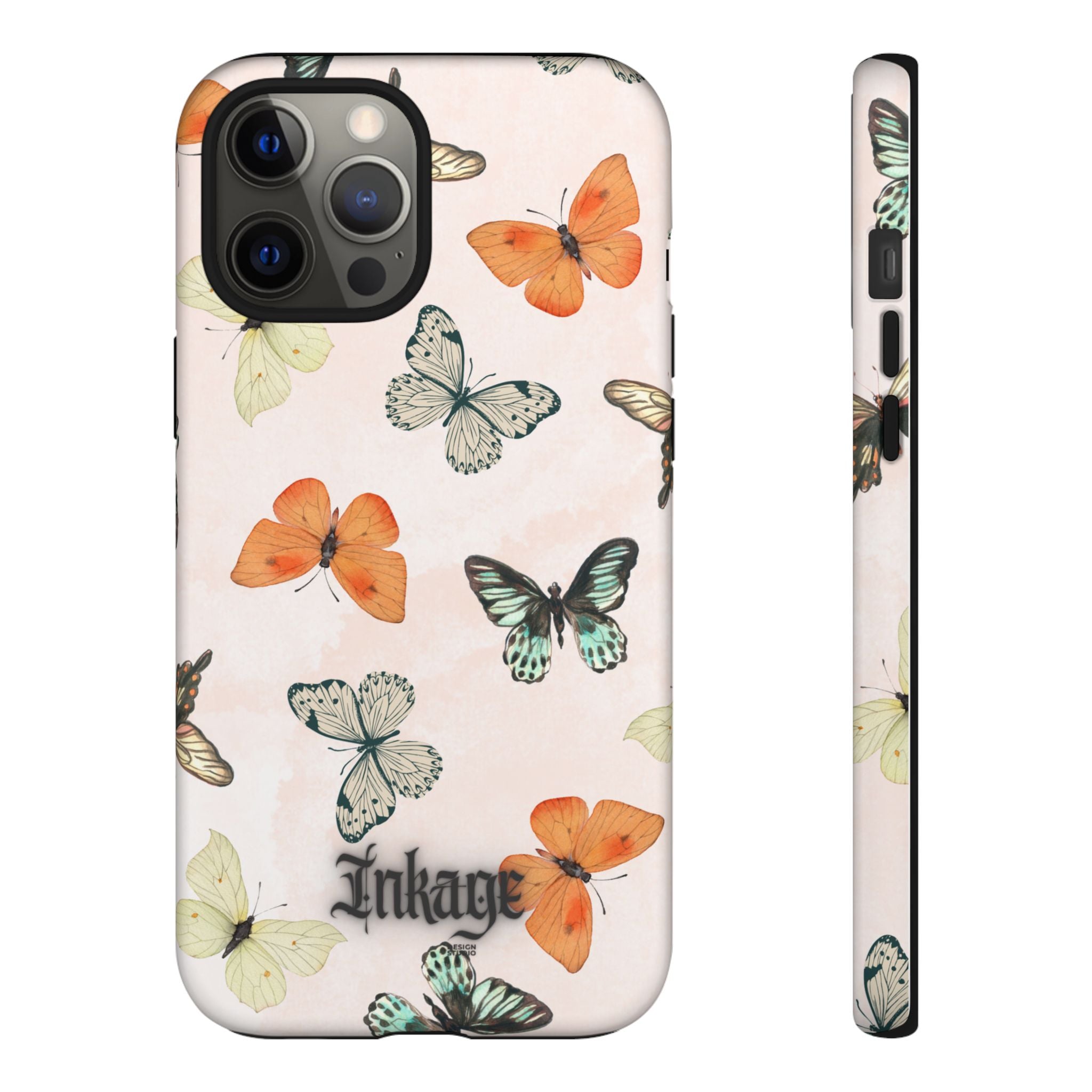 Color Butterfly Tough Phone Case