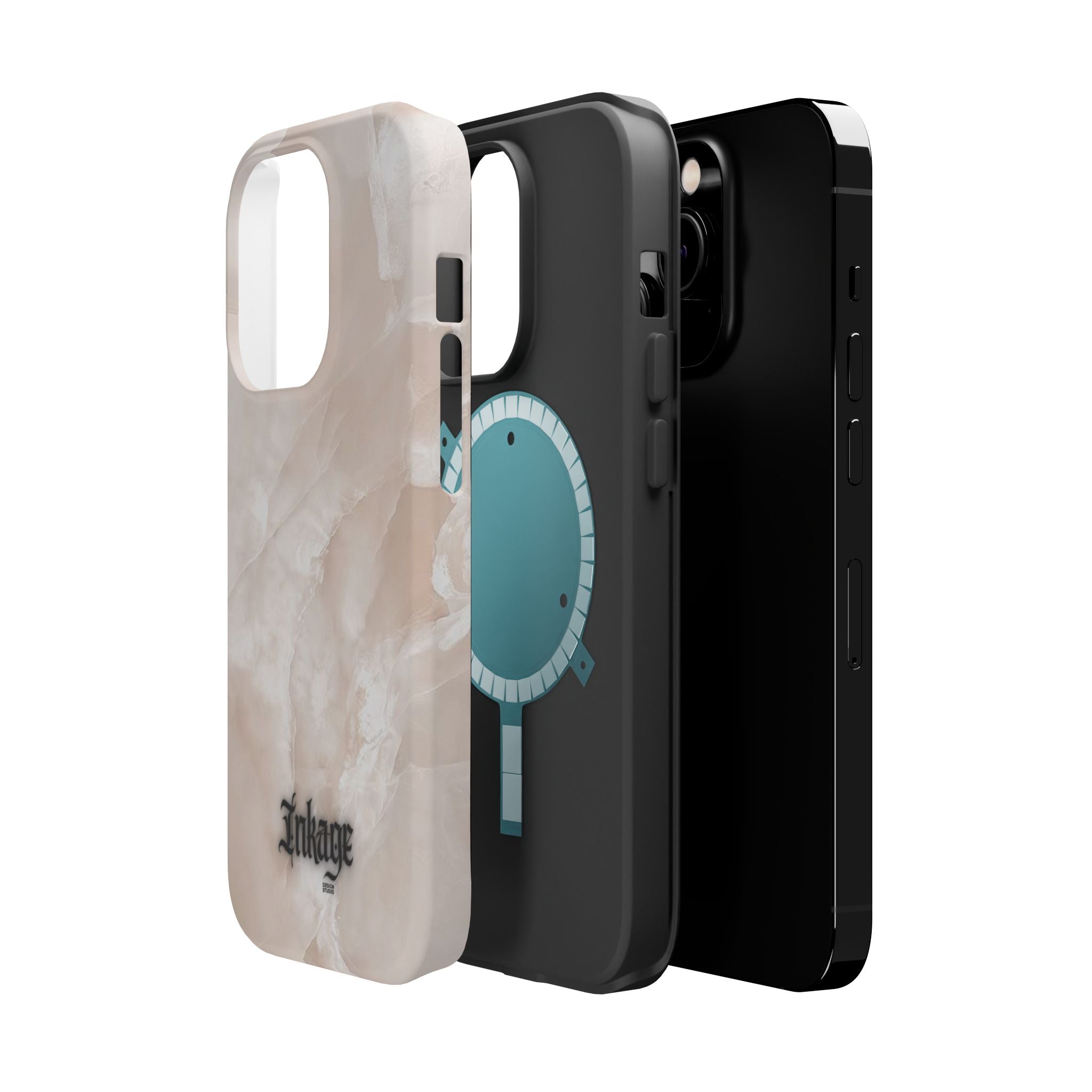 Blush Marble Magnetic Phone Cases