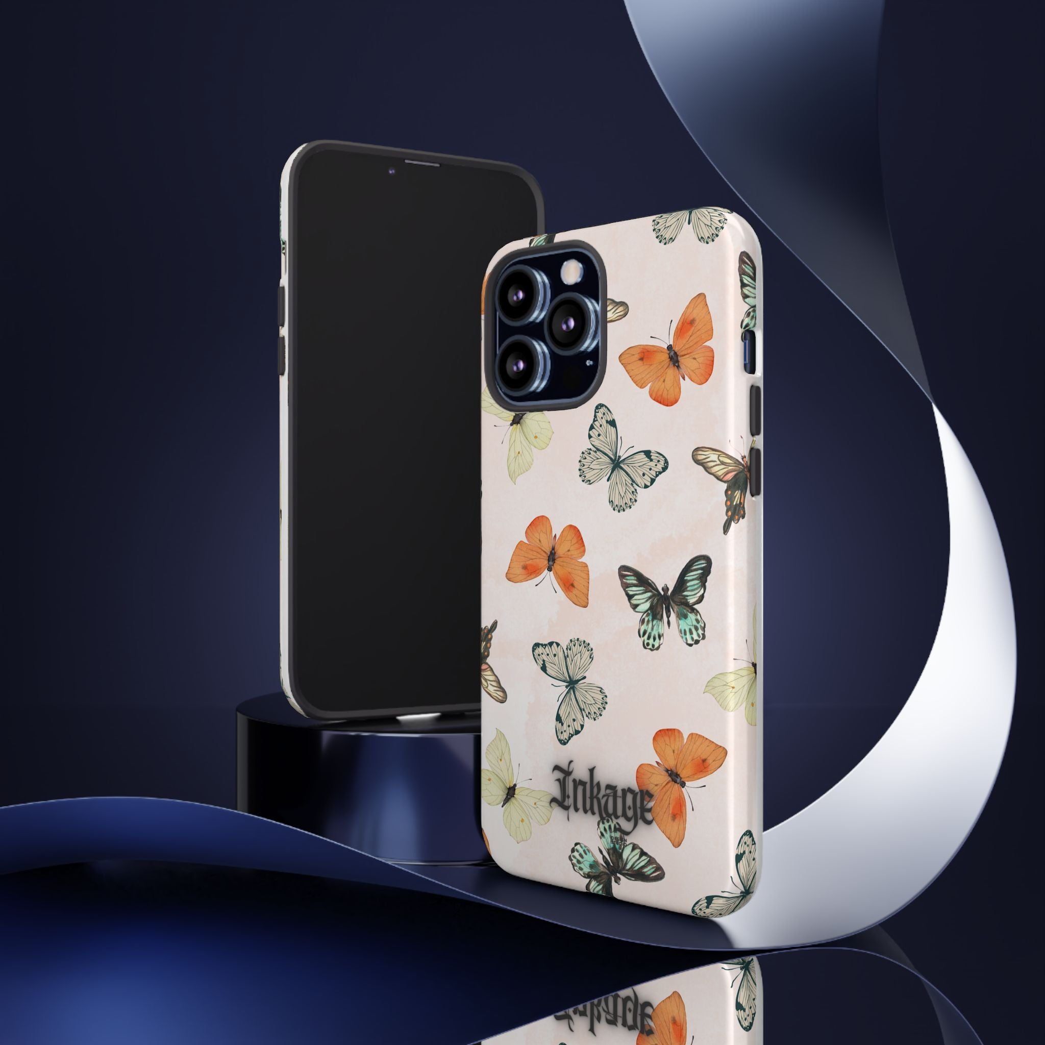 Color Butterfly Tough Phone Case (Minimal)