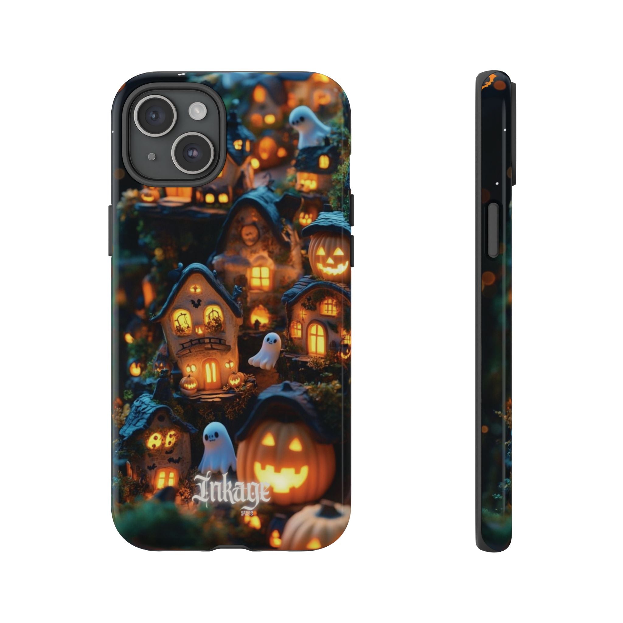 Spooky Pumpkin Village Tough Phone Cases (Season)